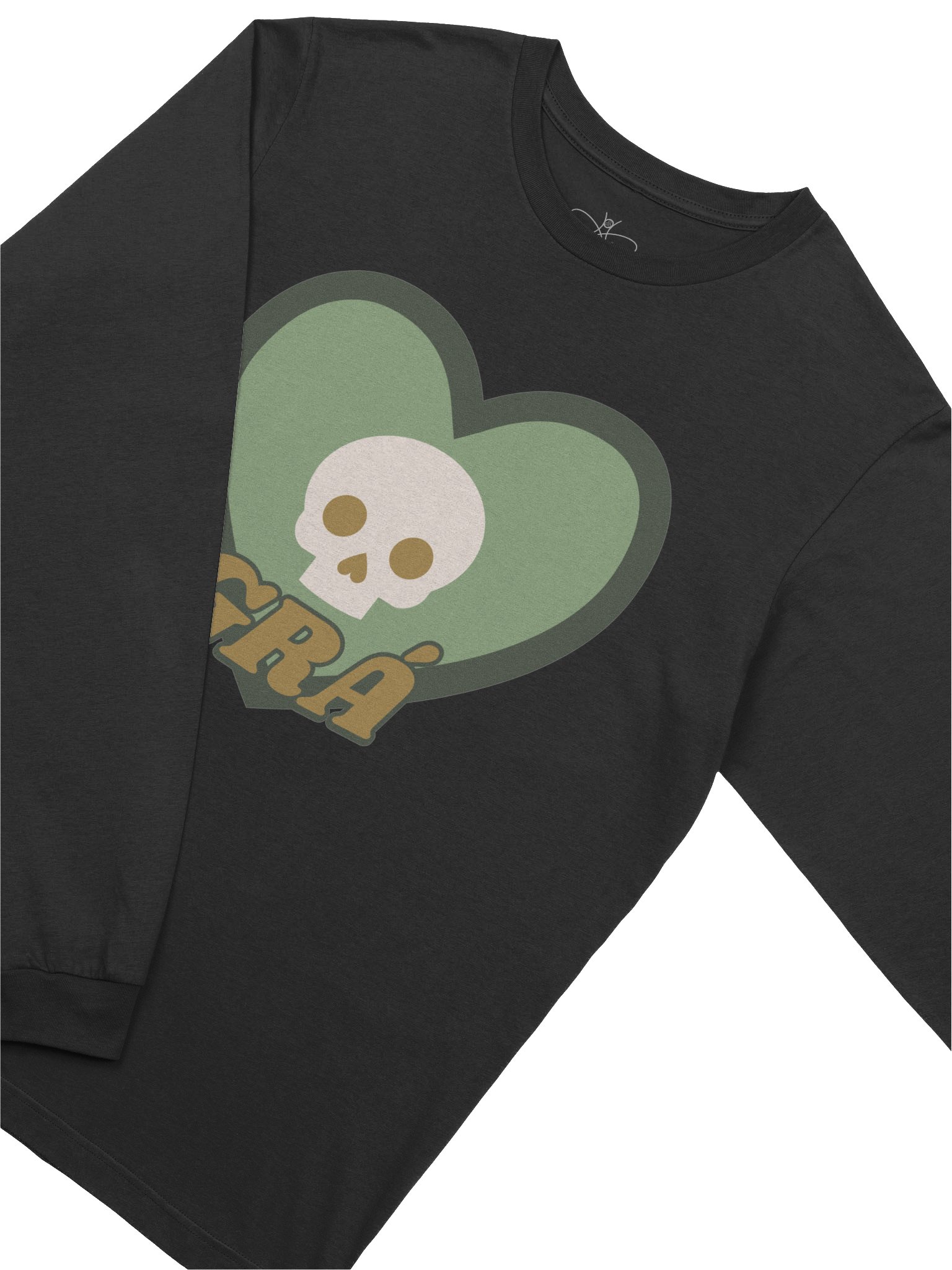 Grá (Love) Skull Long Sleeve Tee product image (2)