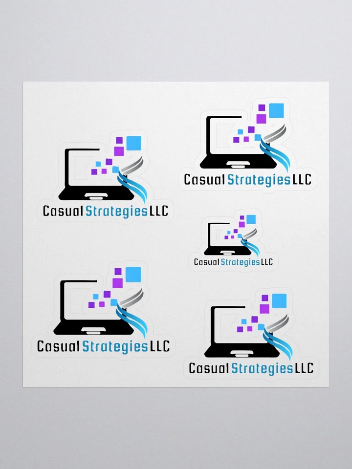 Casual Strategies Logo Stickers product image (1)