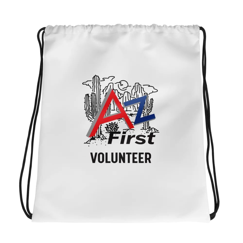 AZFirst Volunteer Drawstring Bag product image (1)