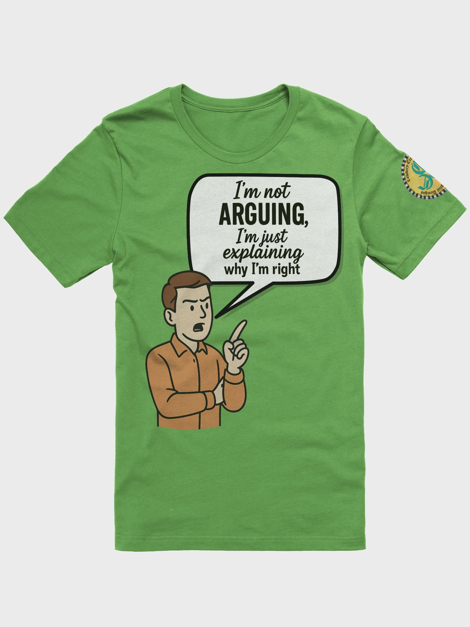 I'm not Arguing (Male) Bella+Canvas Supersoft T-Shirt Colors (4) product image (109)