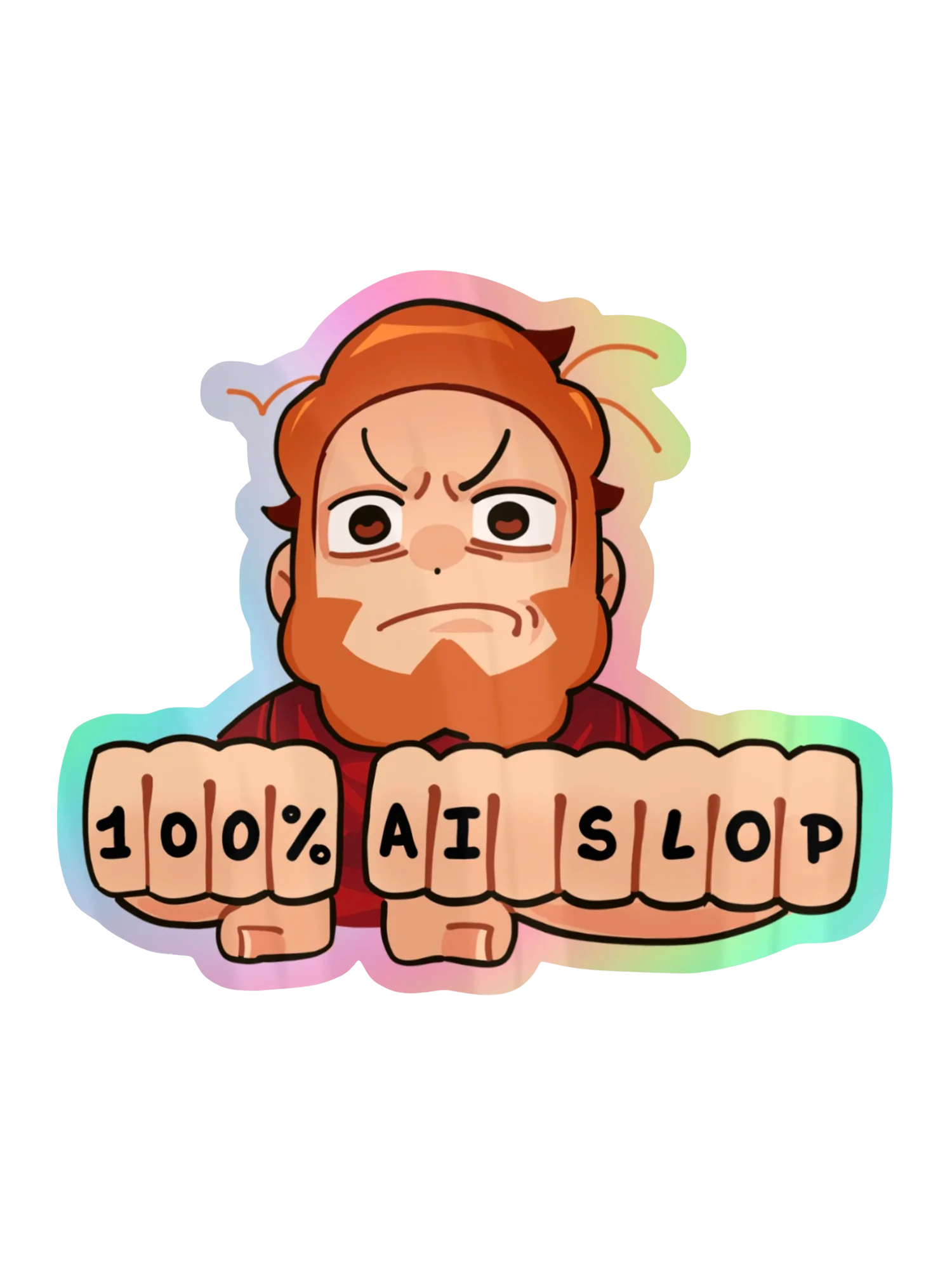 Anti-AI Sticker Pack 1 product image (6)