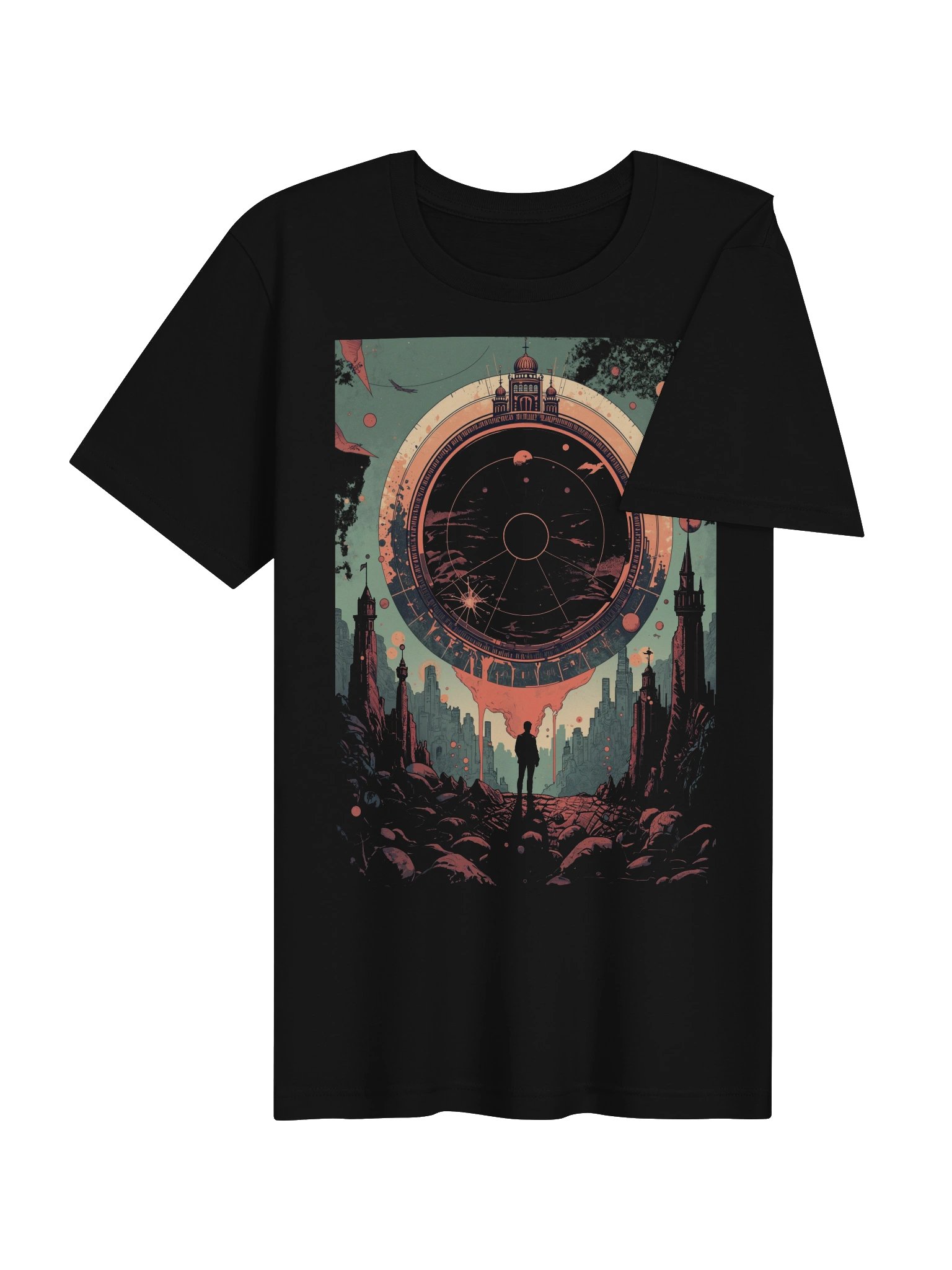Portal City Graphic Lightweight T-Shirt product image (7)