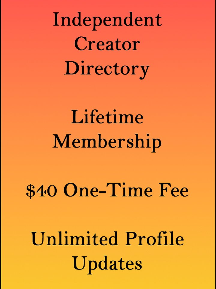 IndieCD Profile Lifetime Membership product image (1)