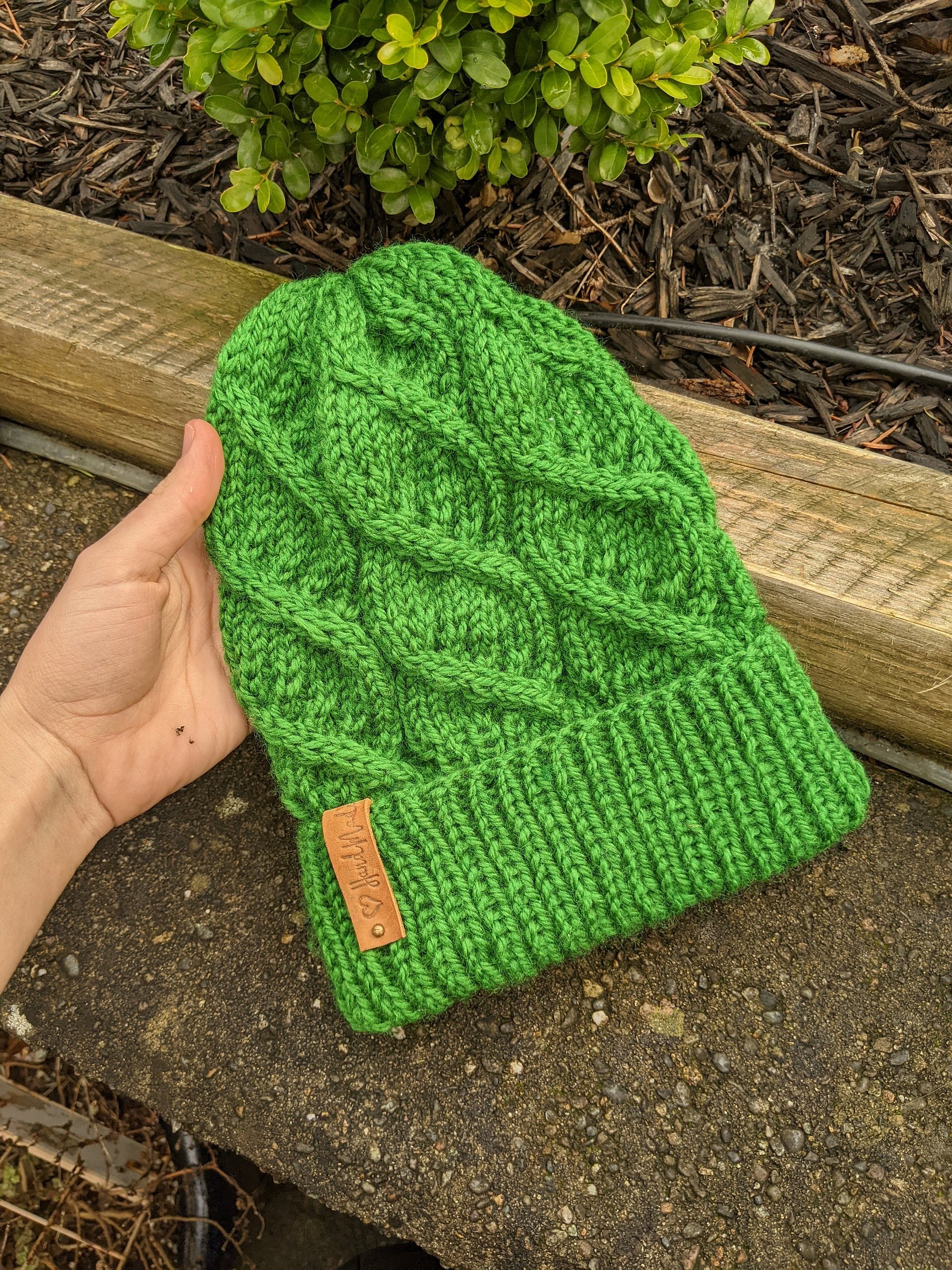 Helix Bulky Hat Knitting Pattern product image (5)
