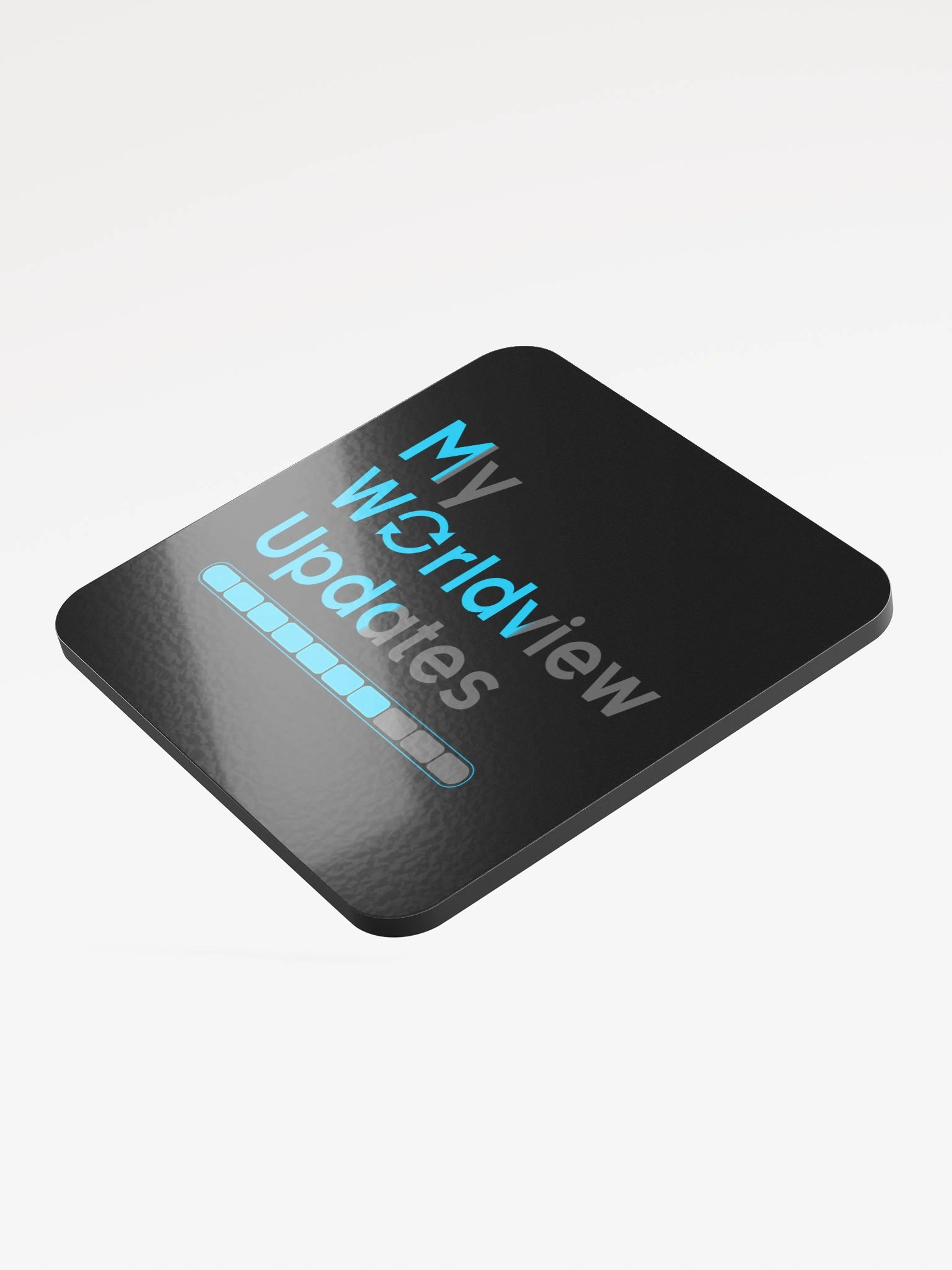 My Worldview Updates - Glossed Cork Coaster product image (3)