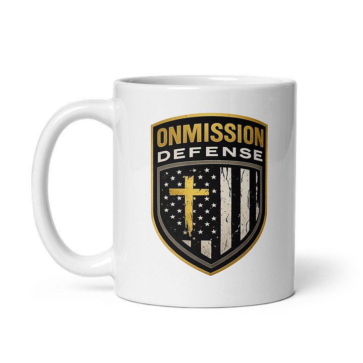 11oz OnMission Defense Mug (White) product image (2)