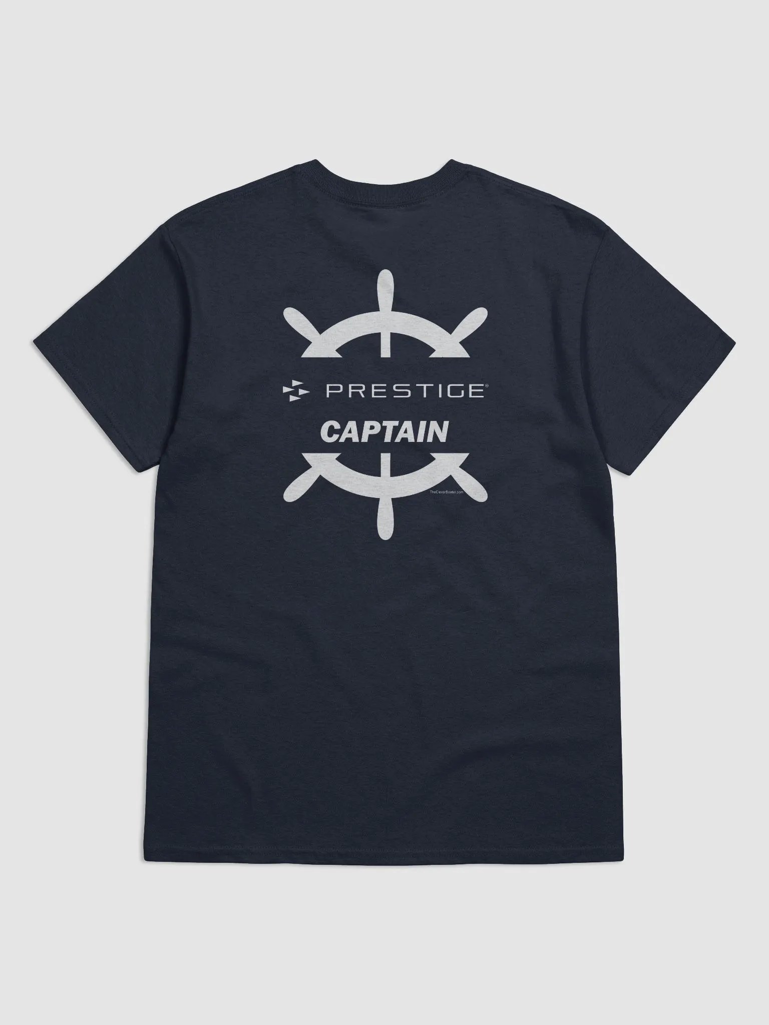 Prestige Captain - T-Shirt - Dark Shirt w/White Logo product image (4)