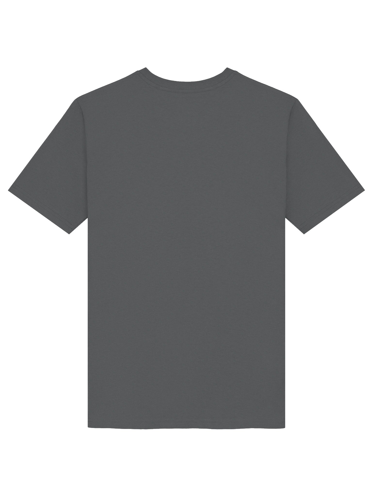 AZHÉNOIR Organic Cotton T-Shirt — Unisex Center Embroidered Logo (Khaki, Heather Grey, White, Anthracite) product image (4)