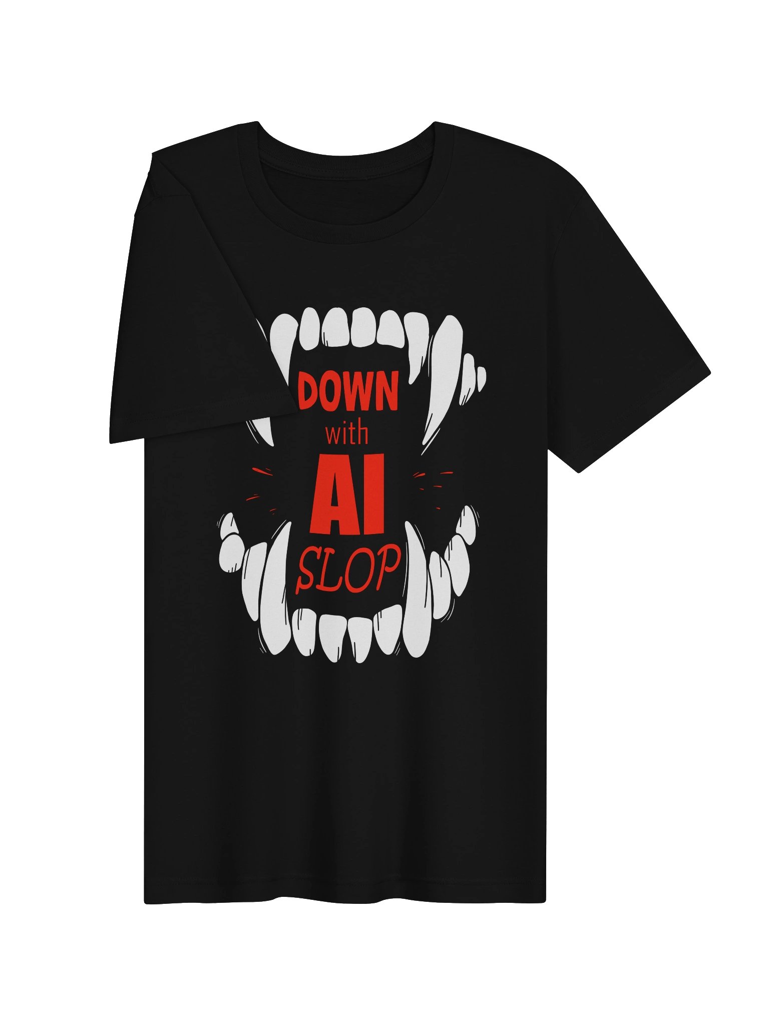 Down With AI Slop T Shirt product image (5)