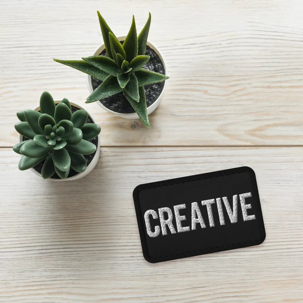 CartyCrew - Creative Black Square Patch product image (4)