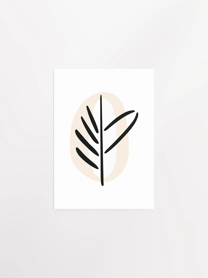 Frond Memory Minimalist Poster product image (3)
