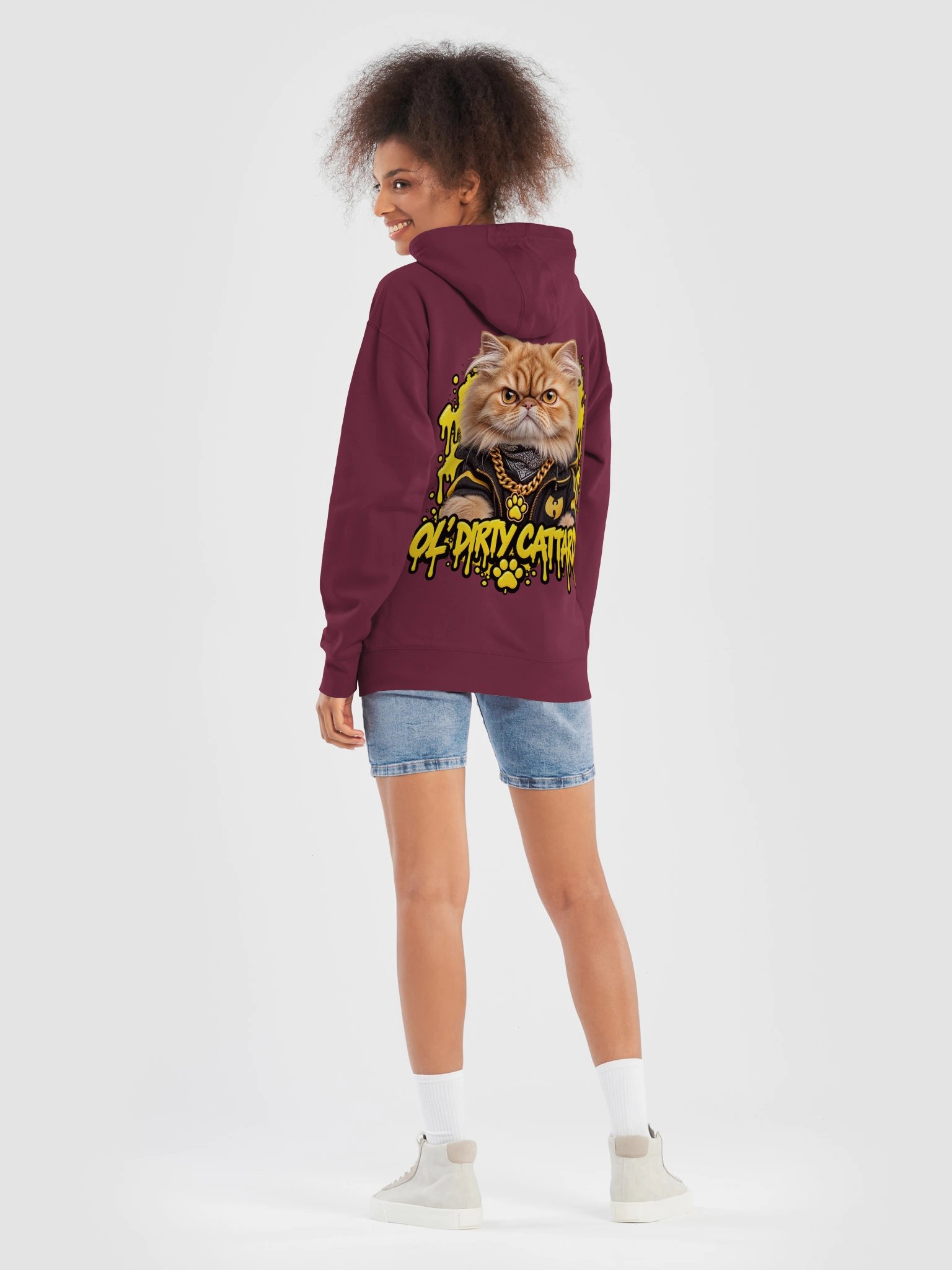 Mew Tan Clan™ – Ol’ Dirty Catturd Hoodie product image (8)