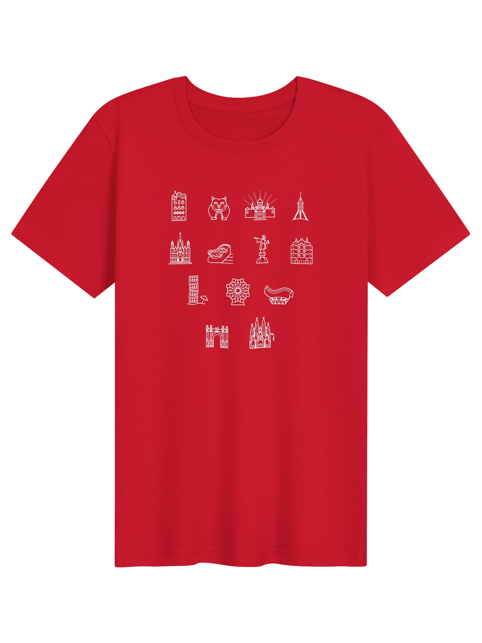 Barcelona Icons T-shirt product image (4)