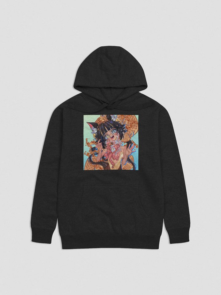 Waffle Monster Background Hoodie product image (5)