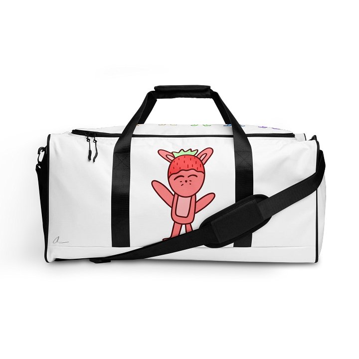 Rainbow Fruit Bunny Duffle Bag product image (1)