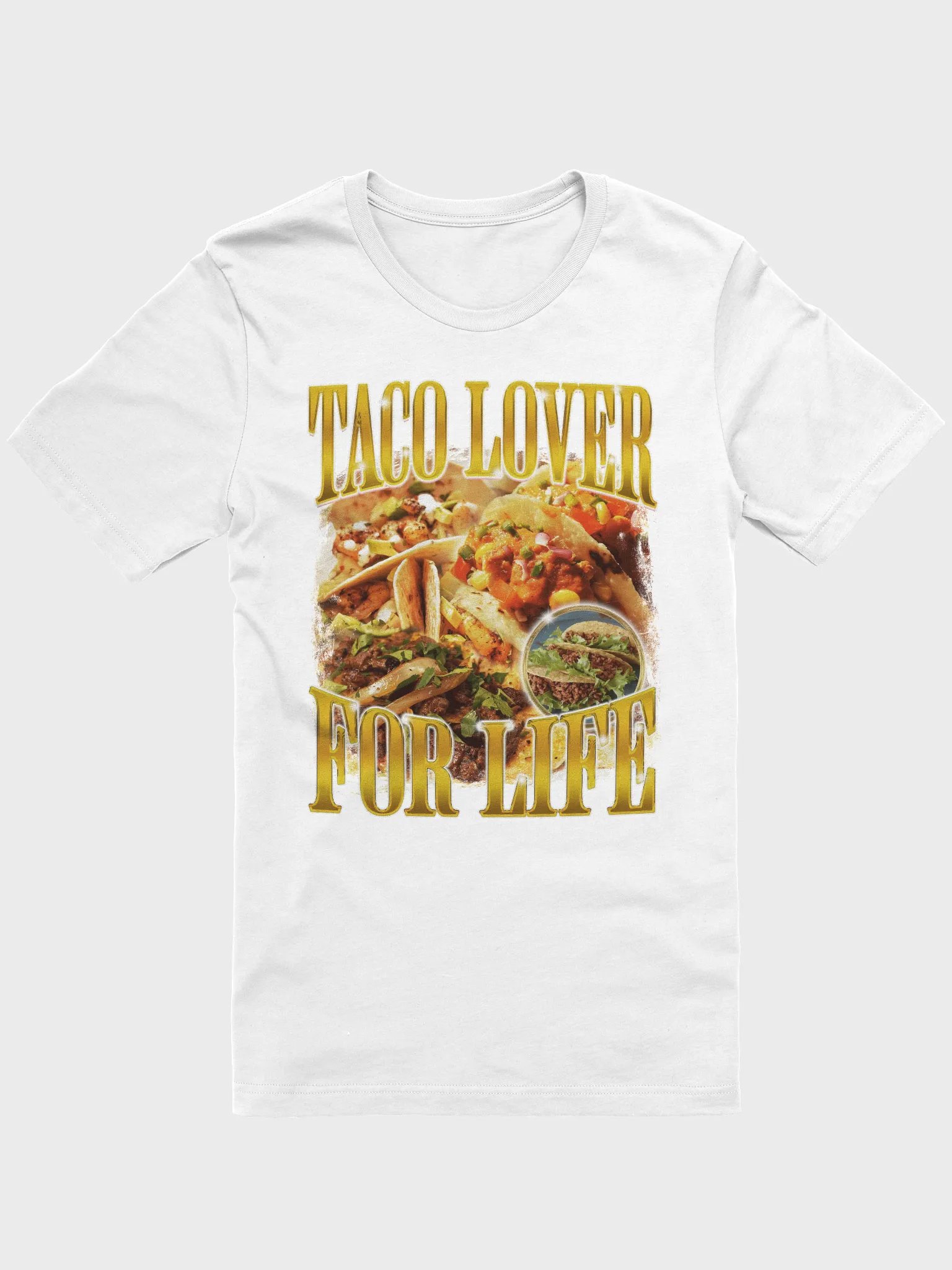 Taco lover for life Cinco de mayo Bootleg Rap T-Shirt product image (1)