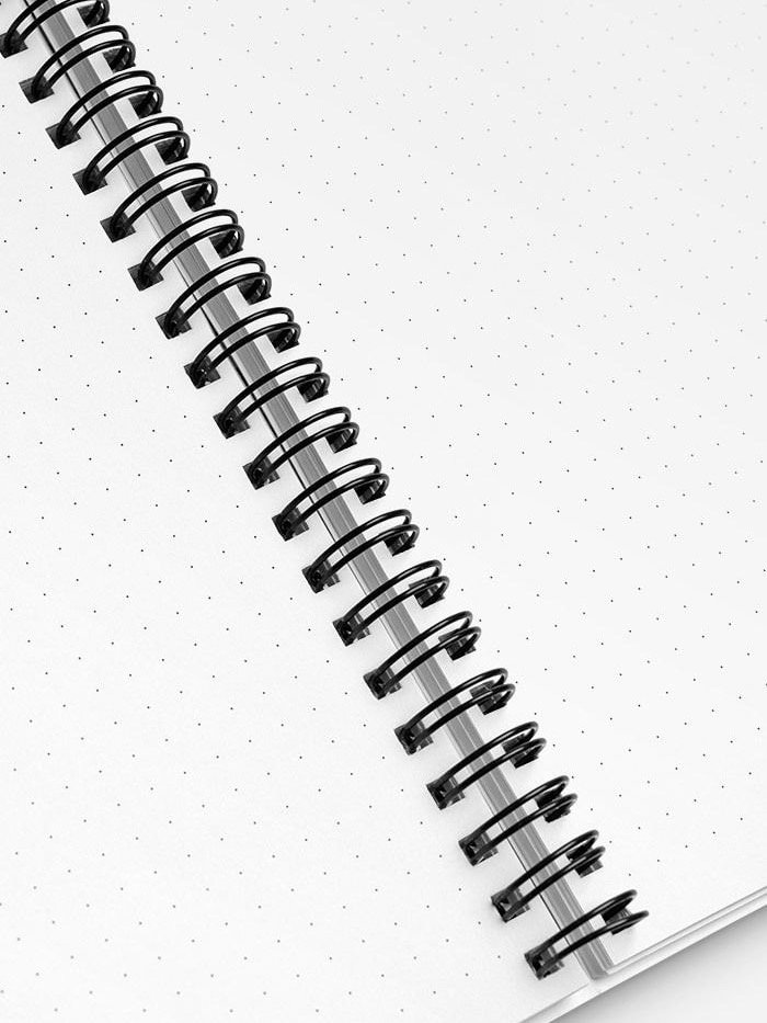"Bluebird Song" Dot Grid Spiral Notebook product image (4)