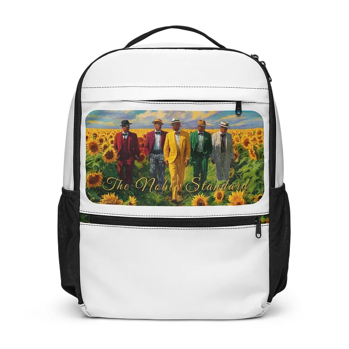 Sunflower Stroll All-Over Print Backpack product image (1)