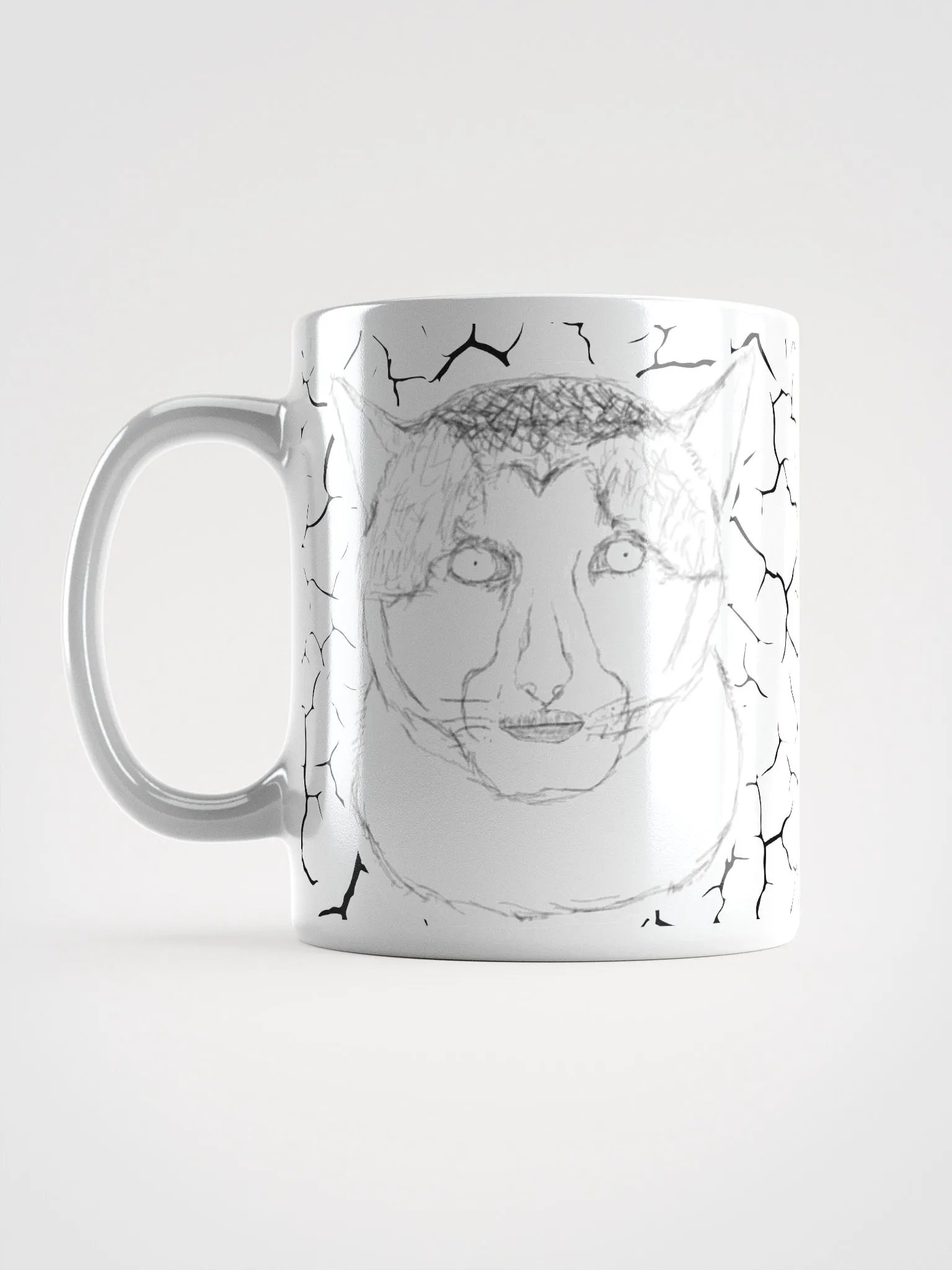 Extra Broken Cat Mug product image (6)
