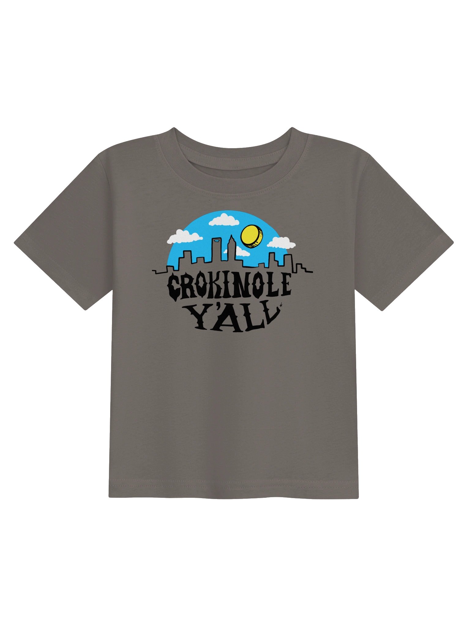 Crokinole Y'all Baby Tee product image (1)