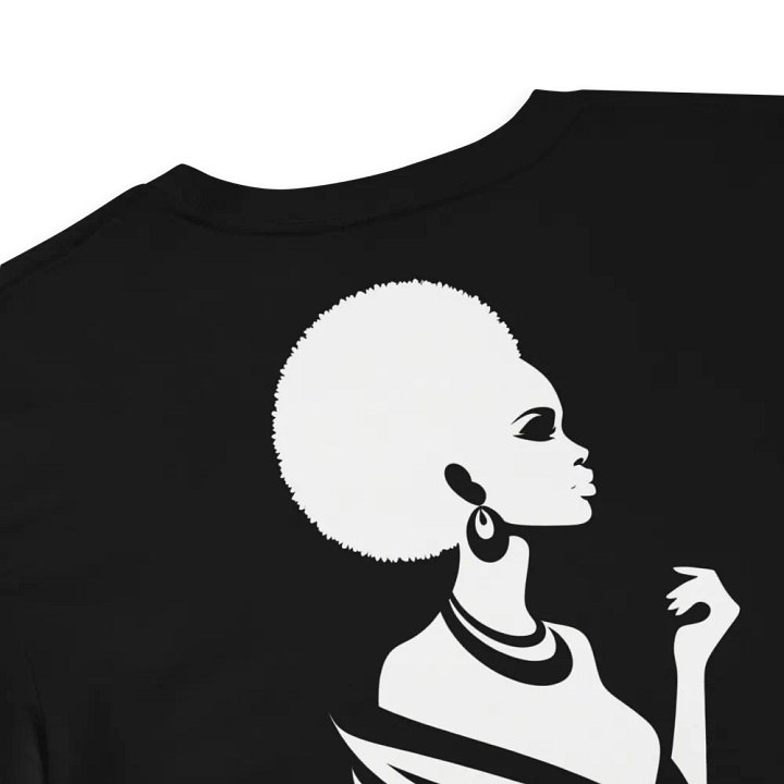 T3 Silhouette African Woman Crop Top product image (1)