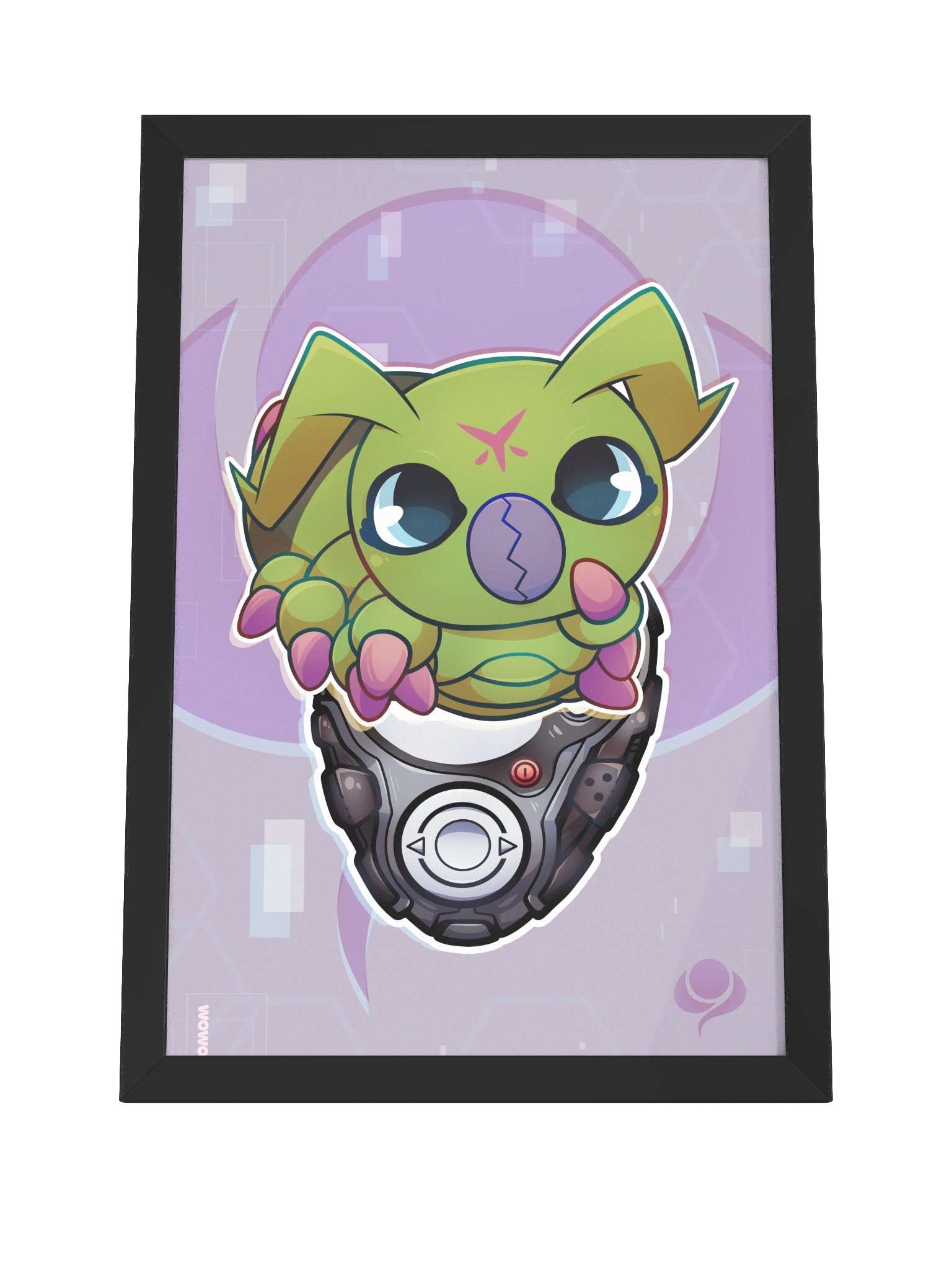 Wormmon Print product image (1)