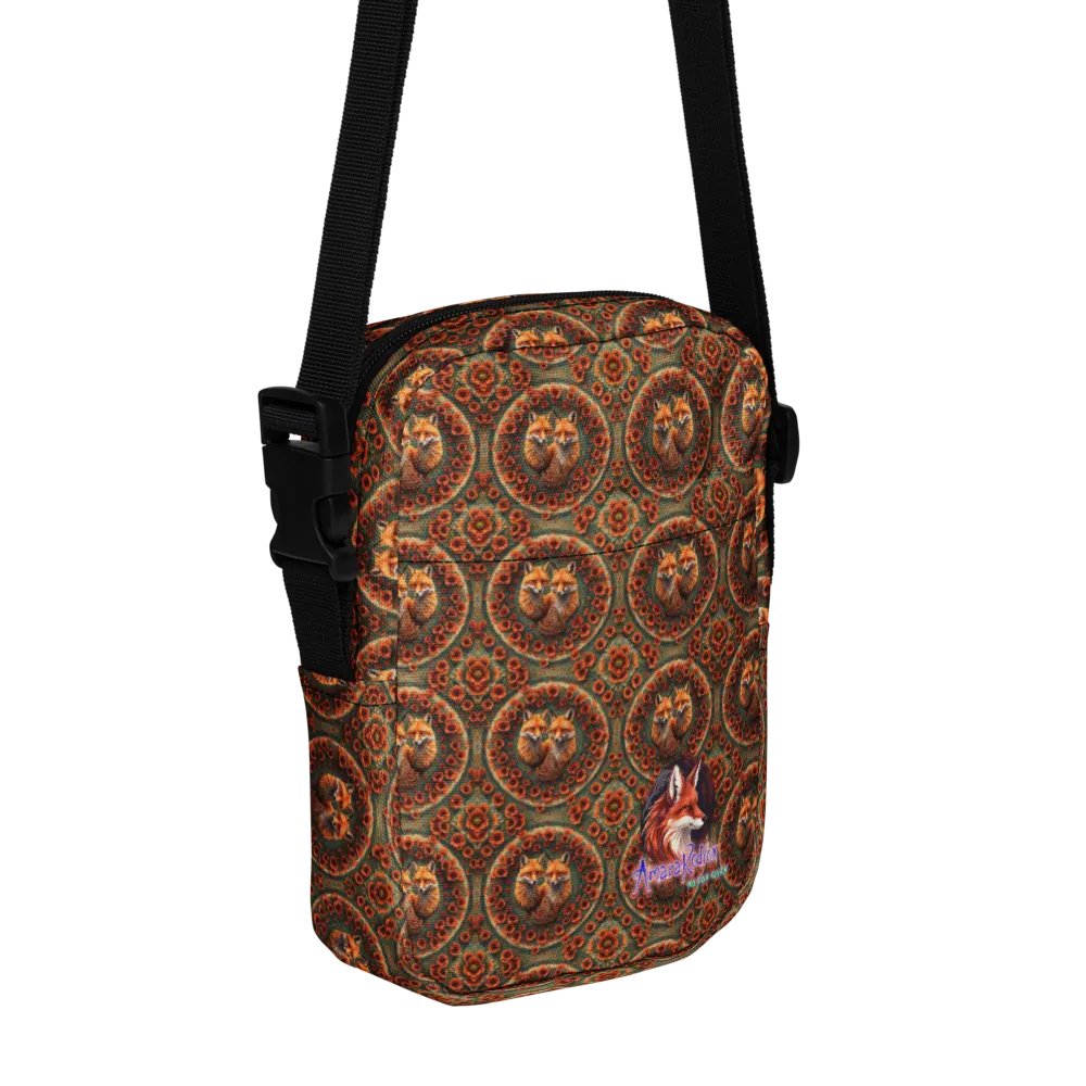 Fox Print Crossbody Bag product image (1)