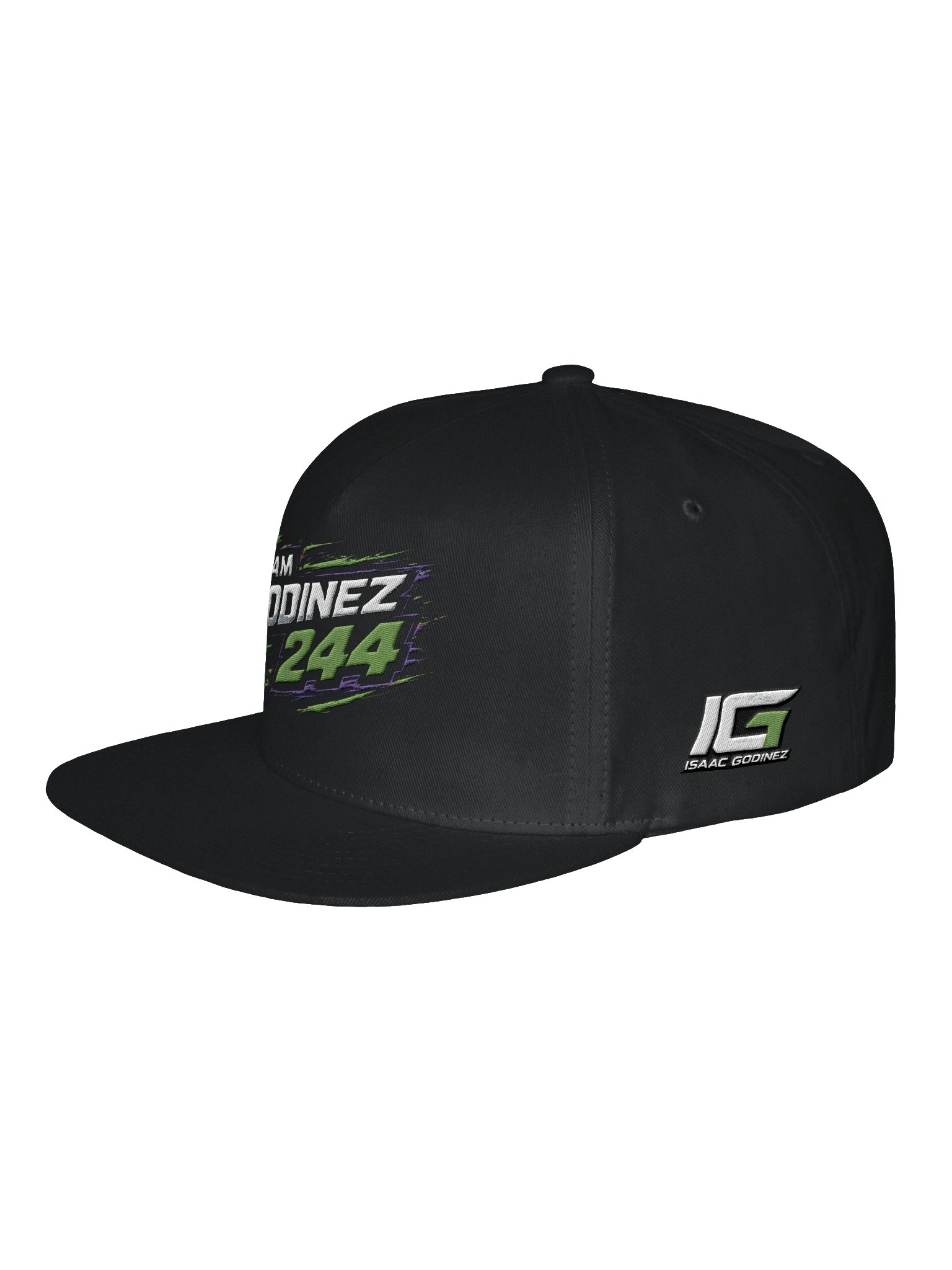 Team Godinez 244 Hat | Official Isaac Godinez #244 Snapback product image (2)