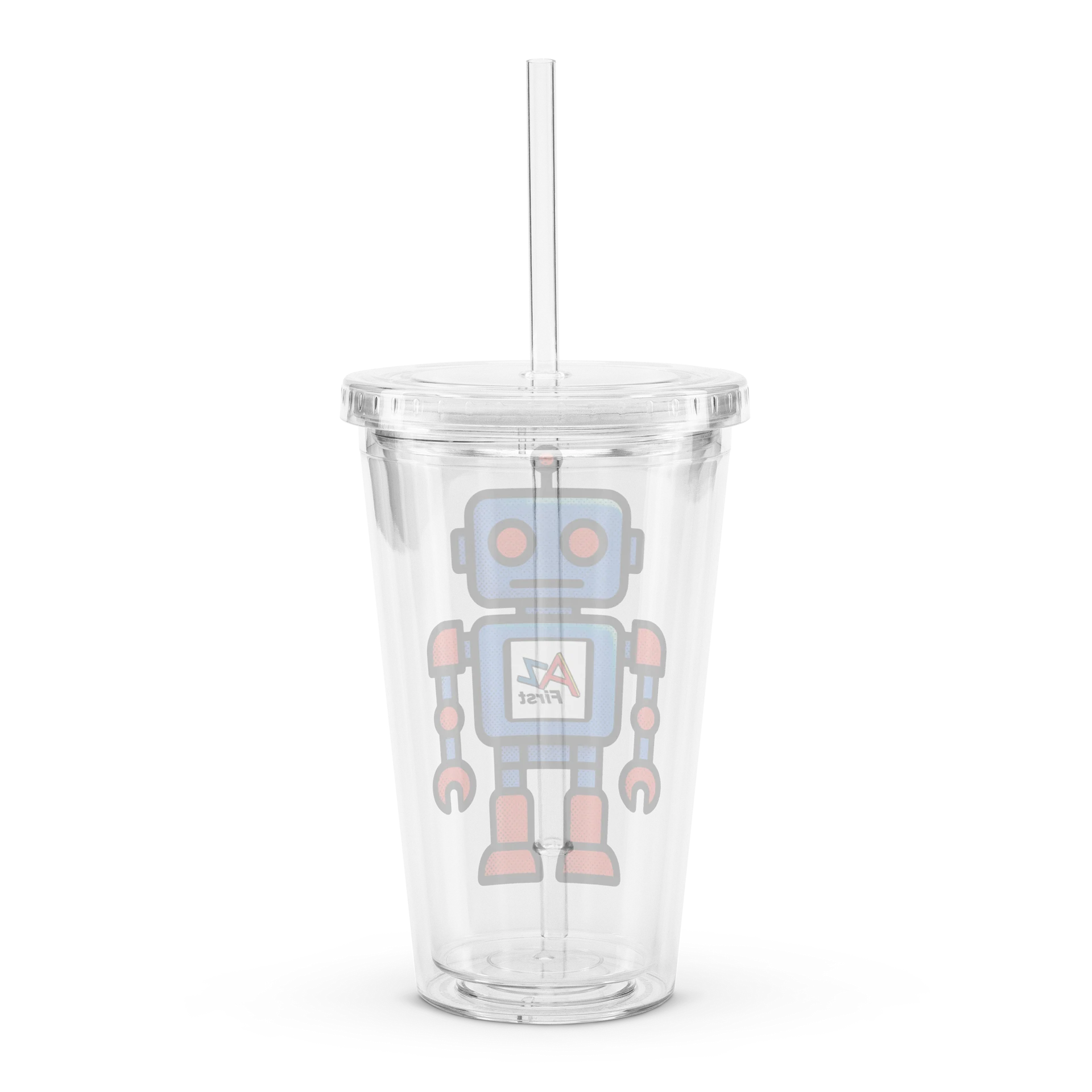 AZFirst Robot Plastic Tumbler product image (2)