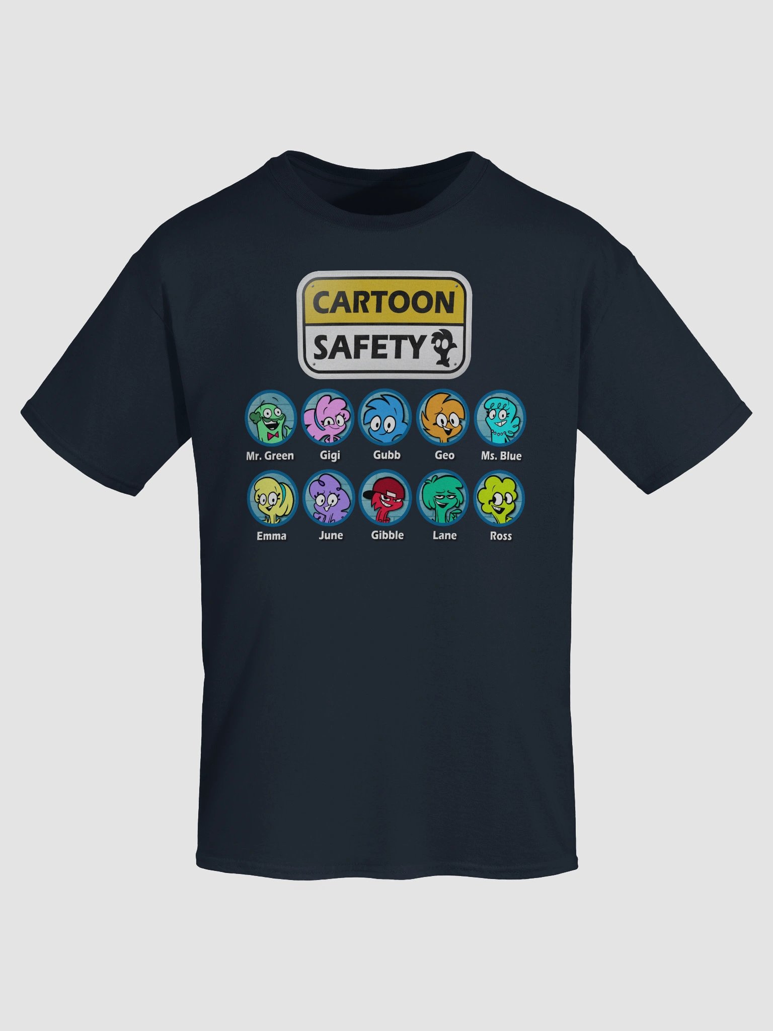Cartoon Safety - Students and Staff T-Shirt product image (3)