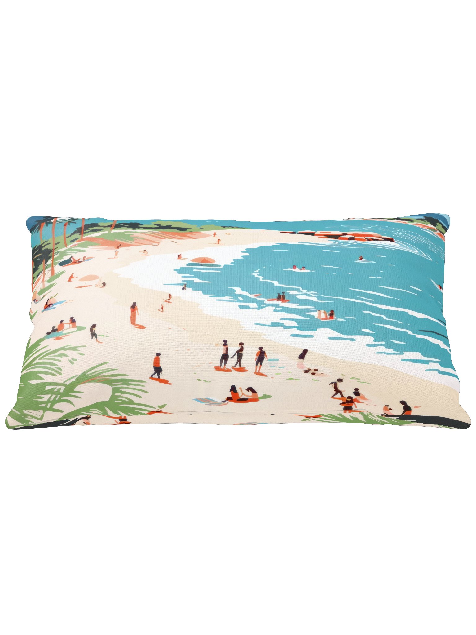 Coastal Getaway All-Over Print Basic Pillow product image (2)