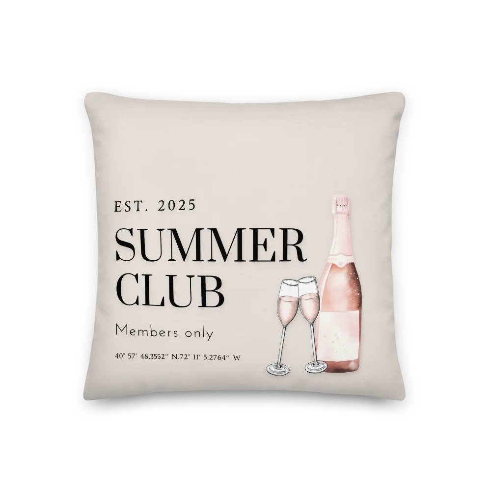 SUMMER CLUB - BAR PILLOW - Happy Hour Cocktail Kissen product image (5)