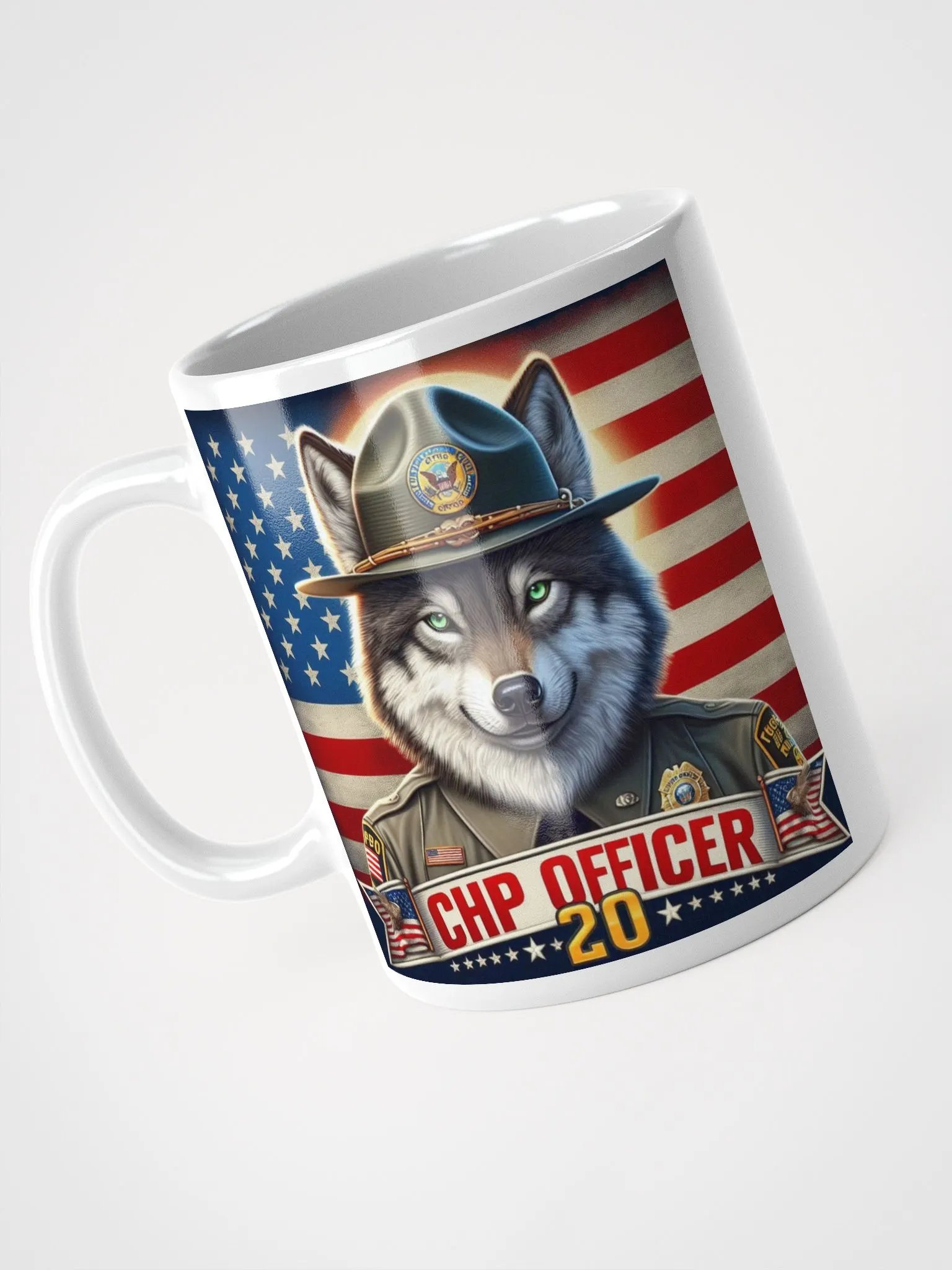 CHP Officer Wolfpack Mug product image (9)