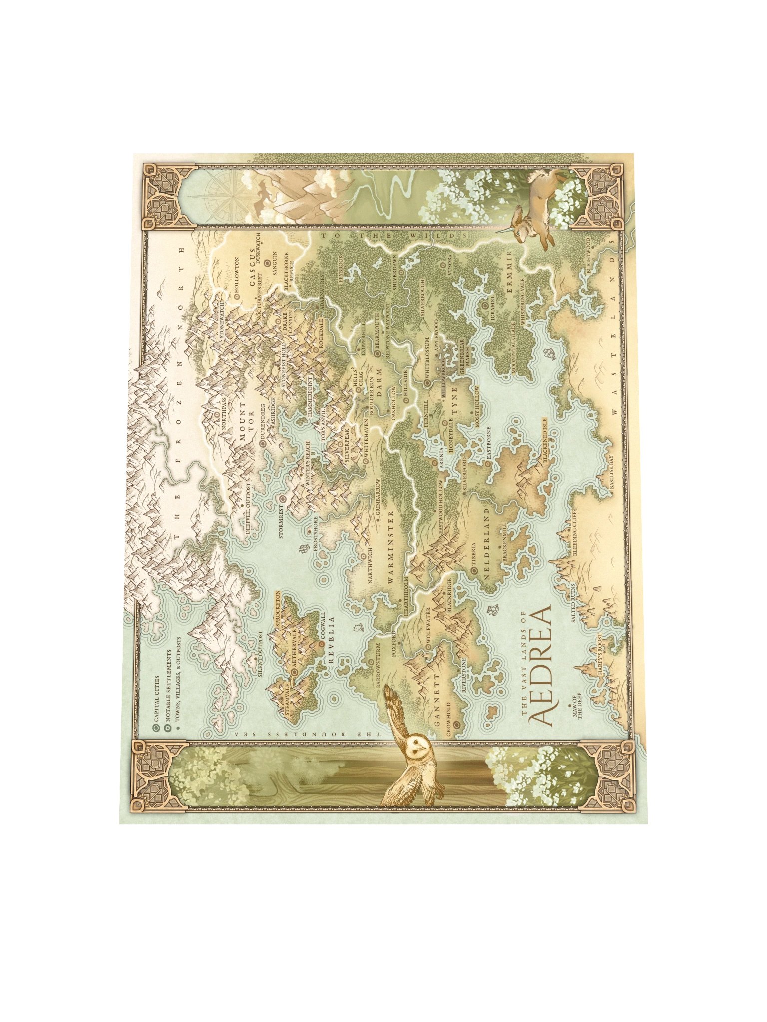 Tales of Aedrea Map product image (4)