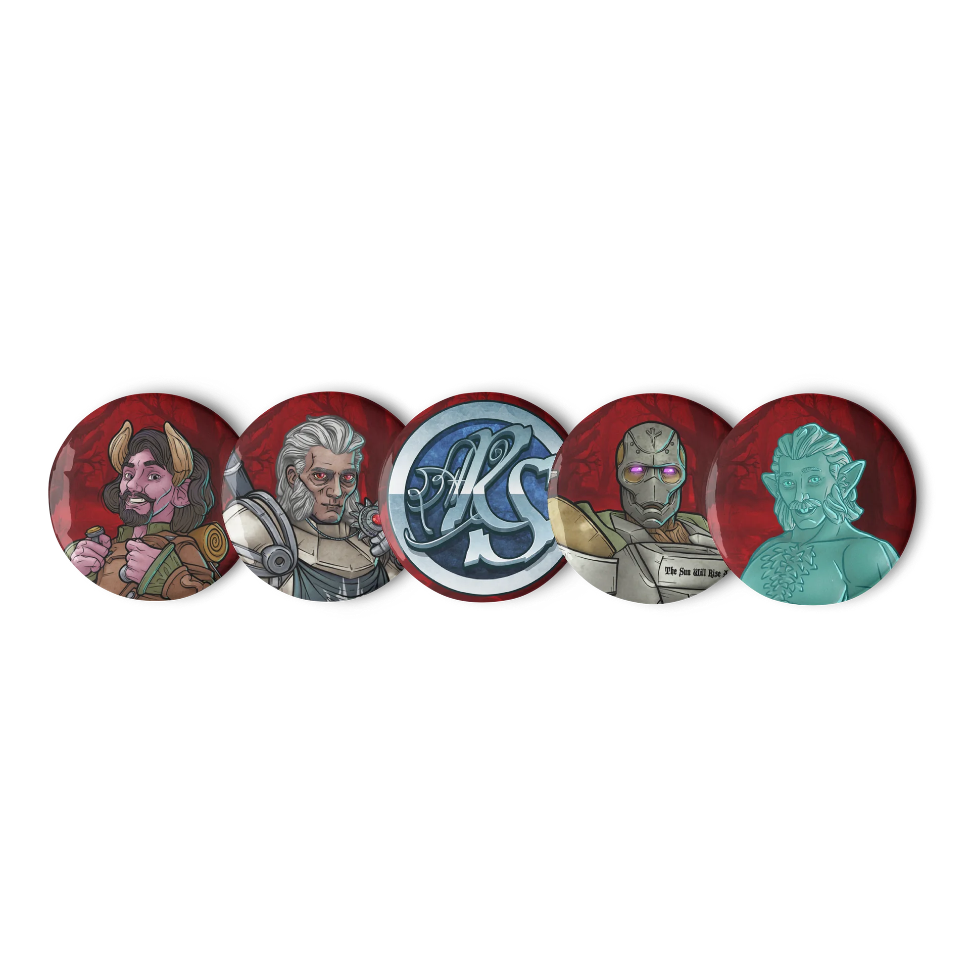 Into the Mist Pin Set #1 product image (1)