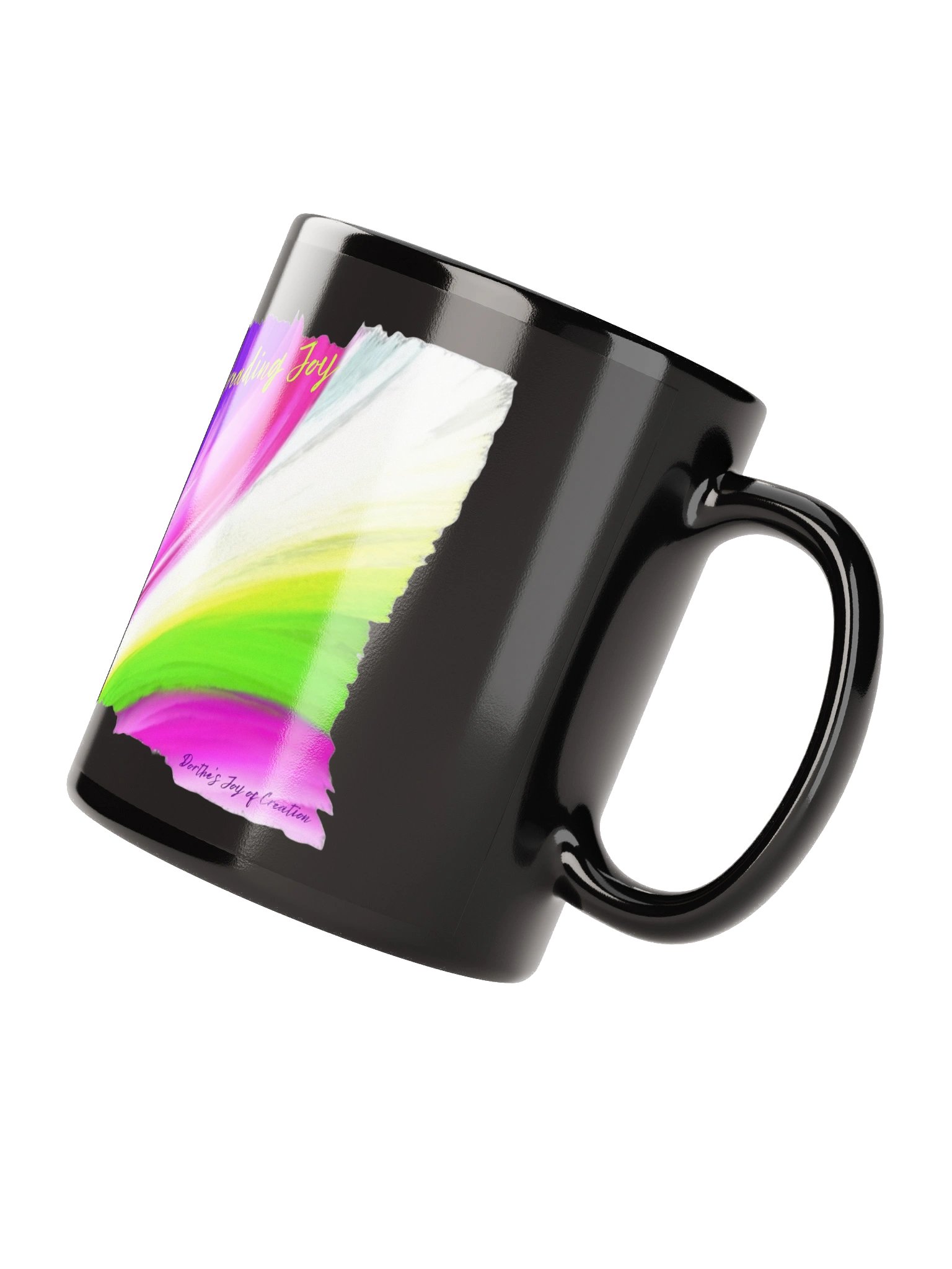 Spreading Joy Mug, Black product image (2)