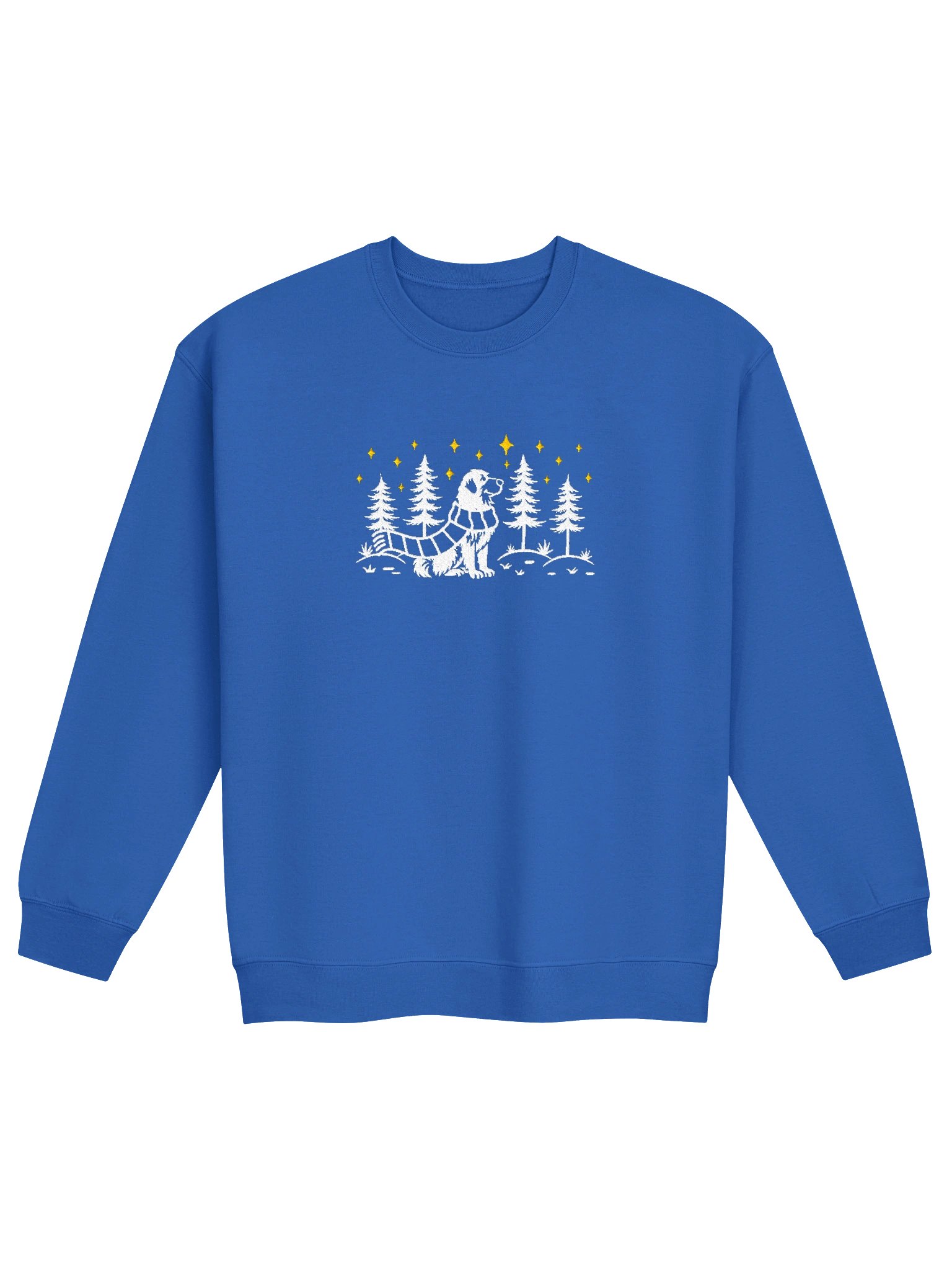 Anatolian Shepherd Dog Winter/Christmas Line Art Design Embroidered Sweatshirt product image (33)