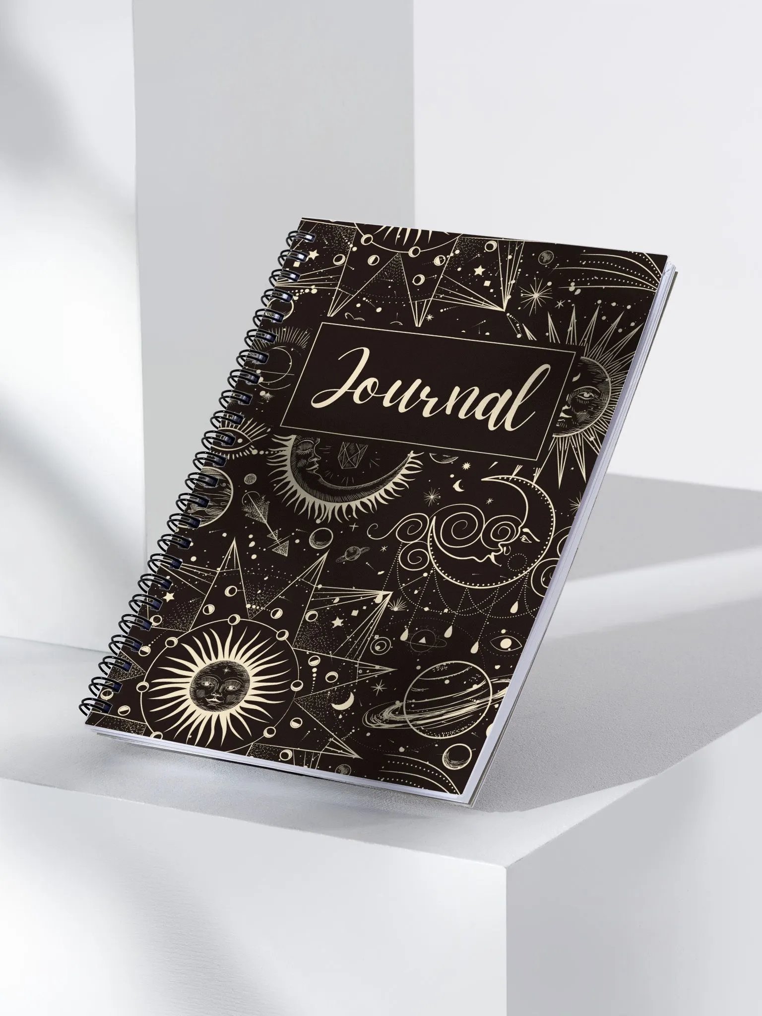 Celestial Faces Spiral Notebook product image (3)