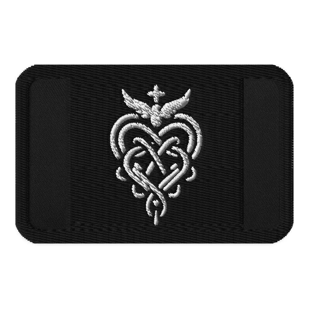 Eternal Love Embroidered Patch product image (1)