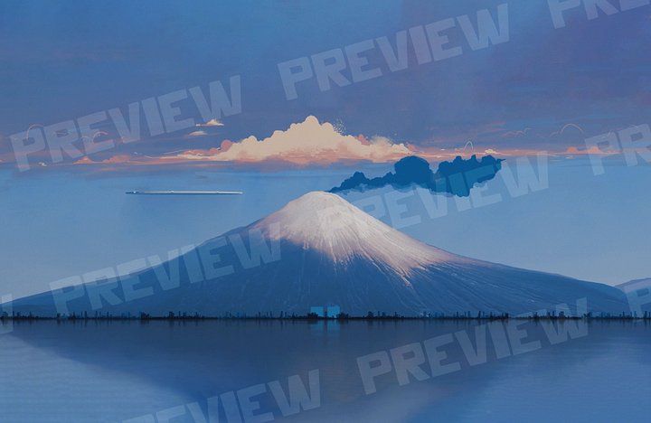 MMA | Mount Lawu Eruption / DEM Poster product image (2)