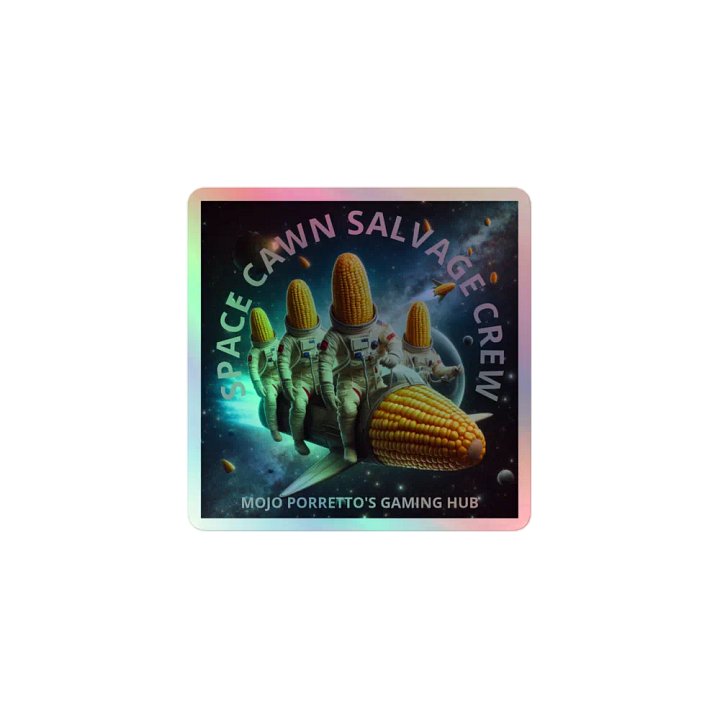SPACE CAWN SALVAGE CREW STICKER product image (1)