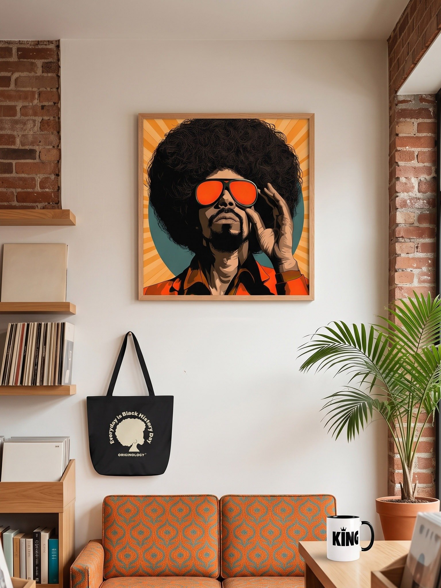Sunburst | Framed Art Print | Originology | Black History X product image (3)