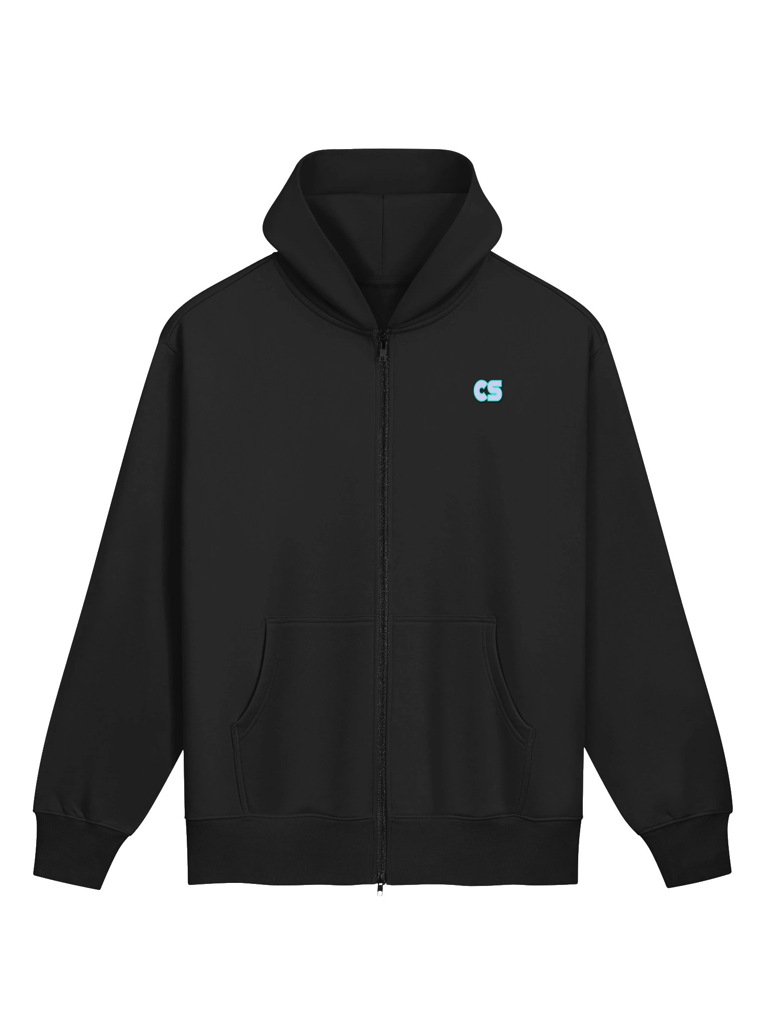 CS Smilies Oversized Zip Up Hoodie product image (1)