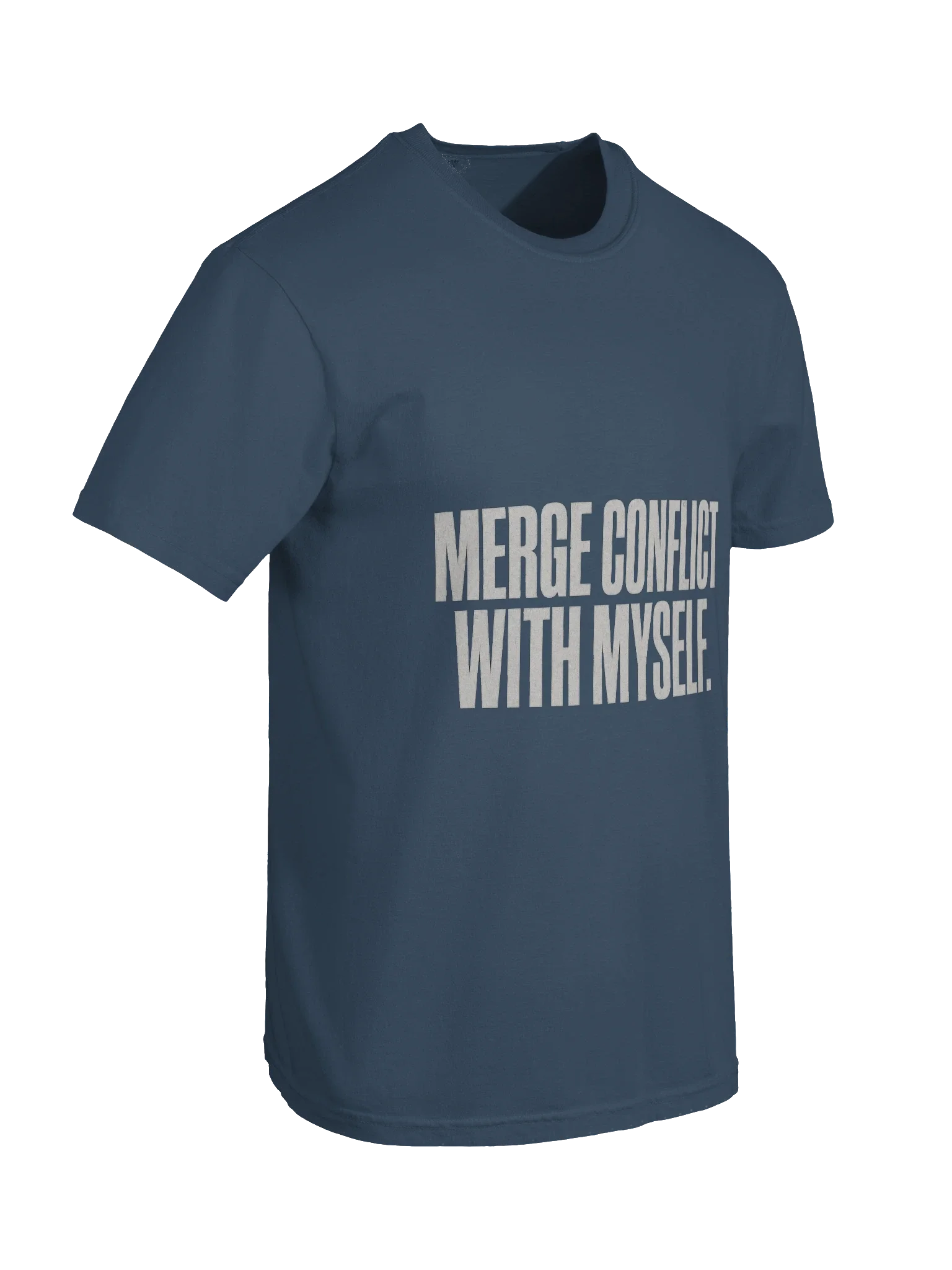 Merge Conflict With Myself Tee — view 22