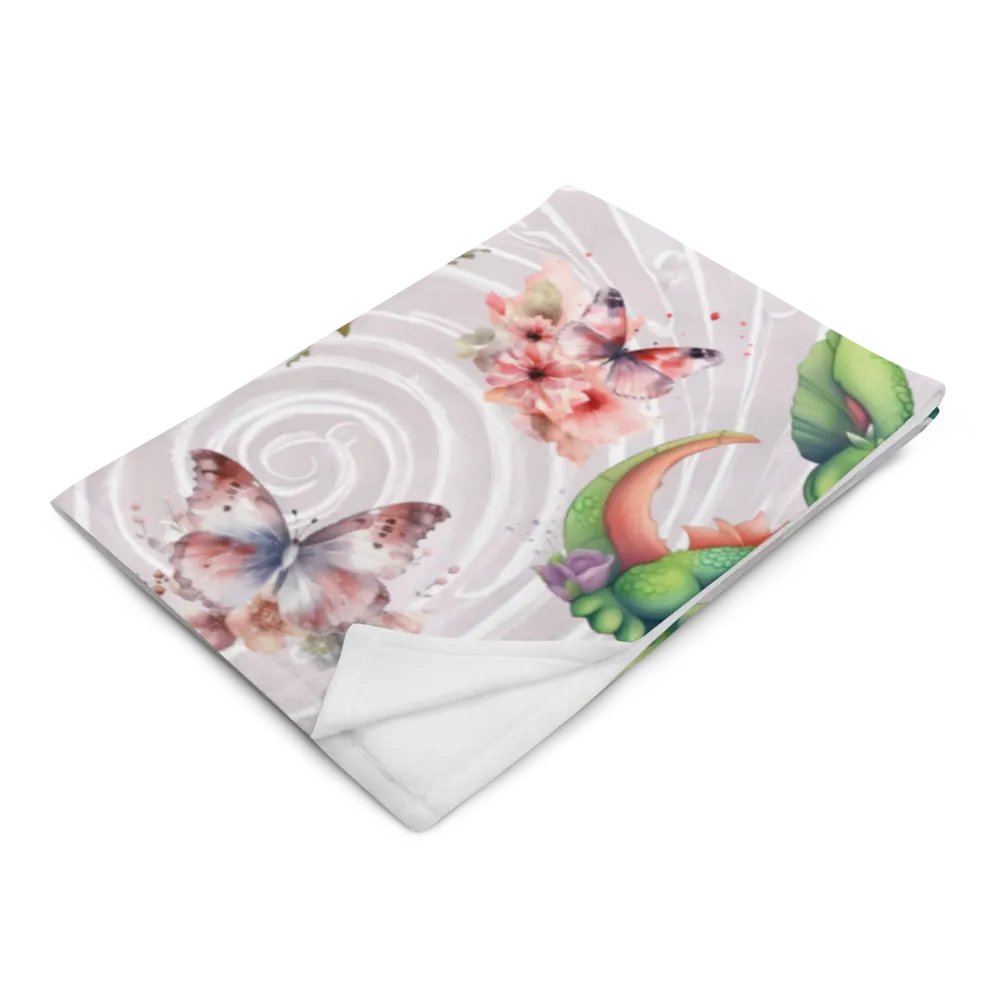 Baby Dragon Party Throw Blanket product image (14)
