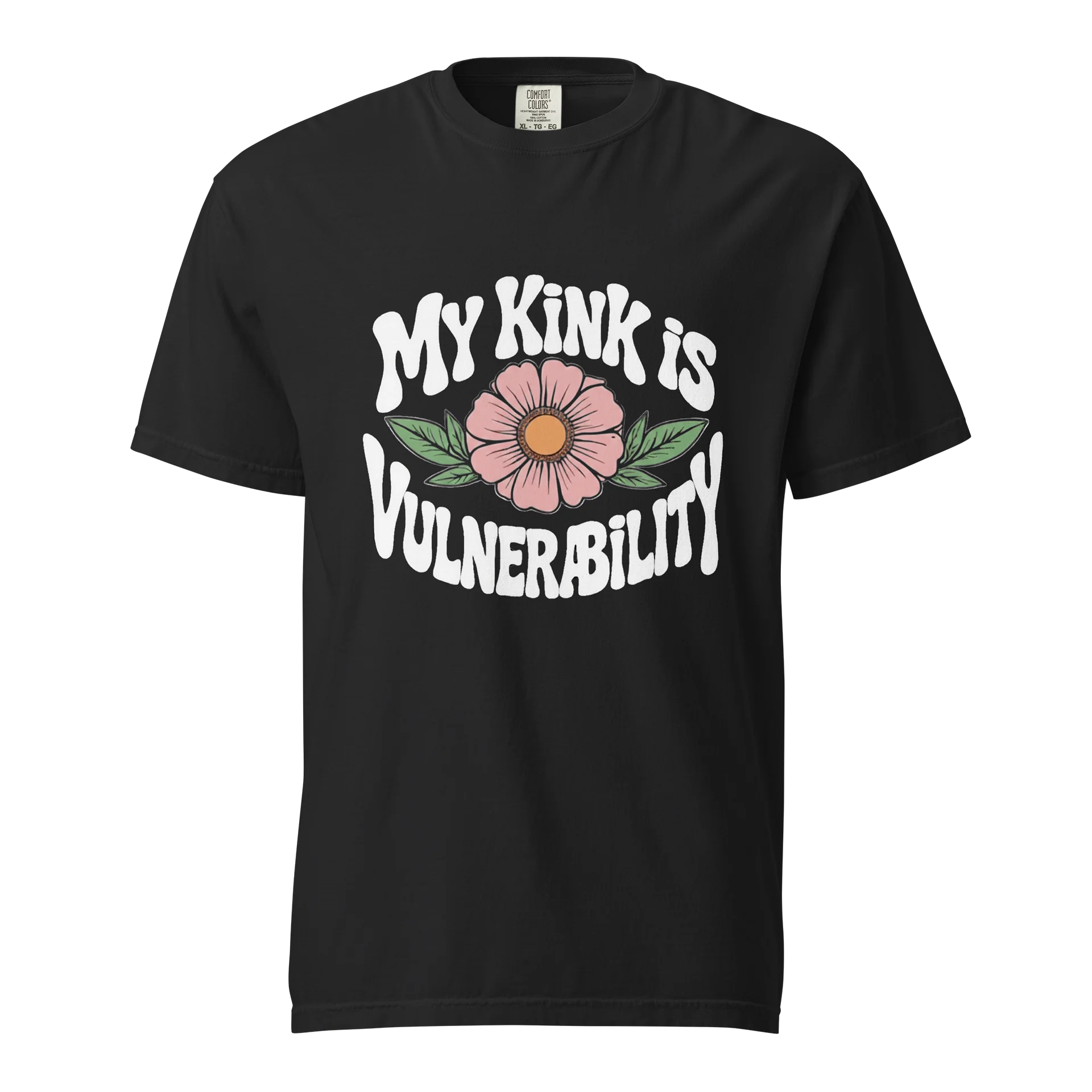 “My Kink Is Vulnerability” Black T-Shirt product image (1)
