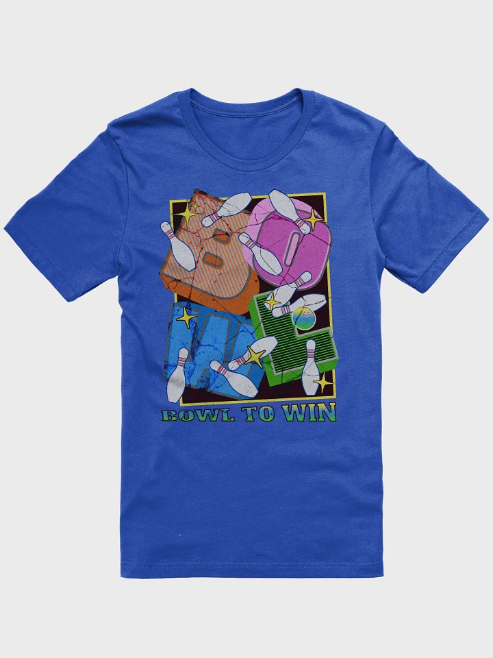 Bowl To Win Block Letter Strike It Big T-Shirt product image (1)