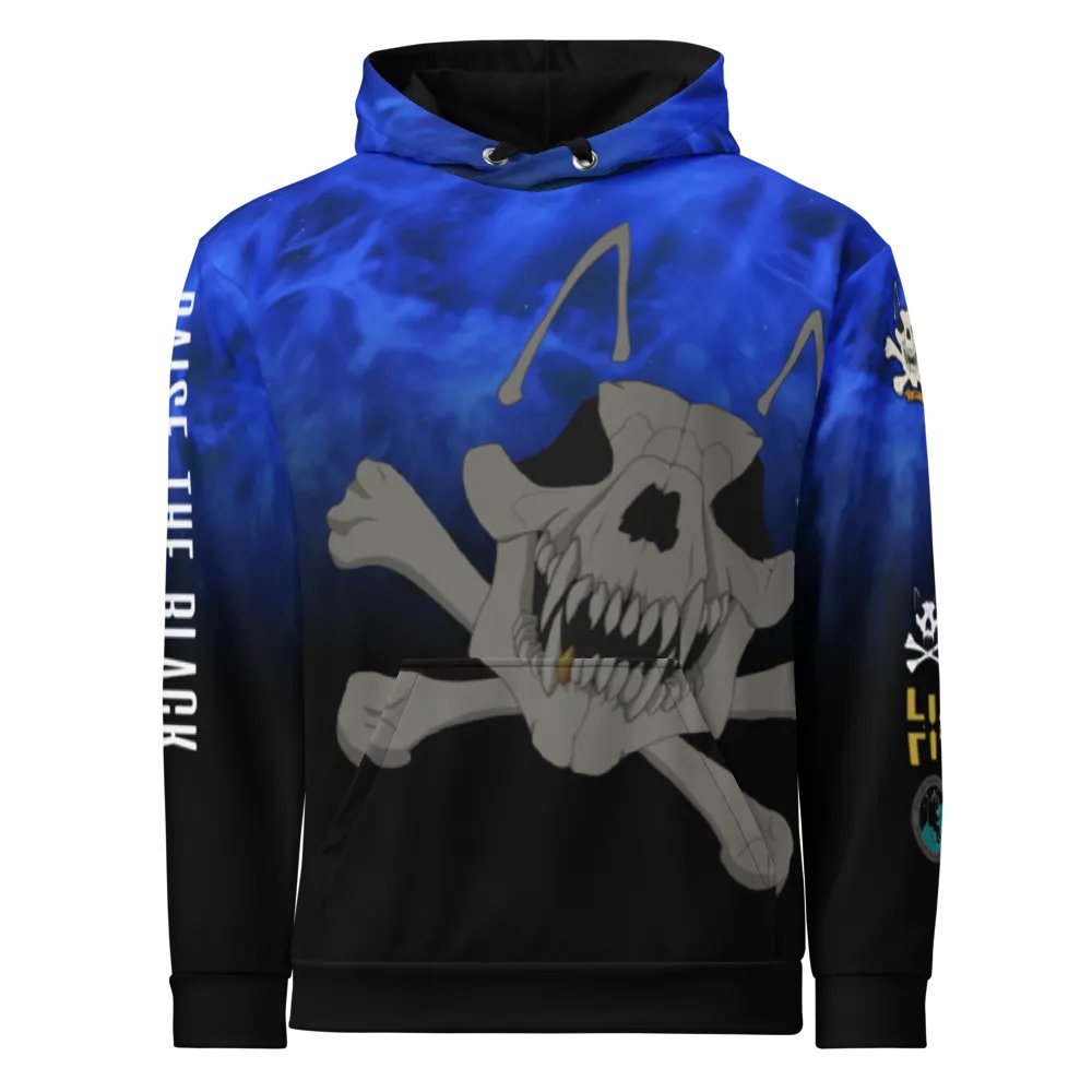 Mongrel Squad Straight Outta Klescher Blue/Black Hoodie product image (1)