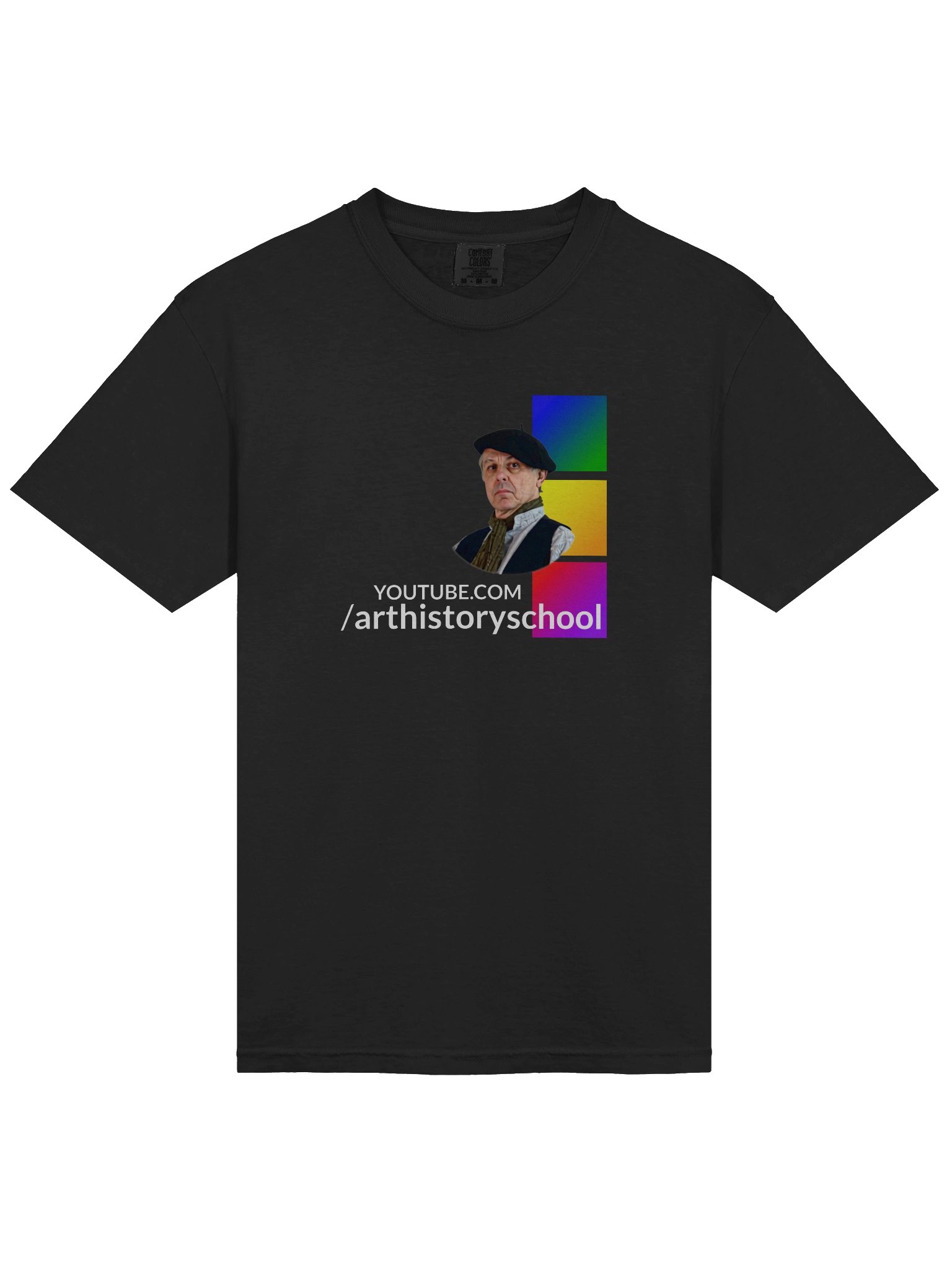 Art History School Tee Shirt (dark colours) product image (3)