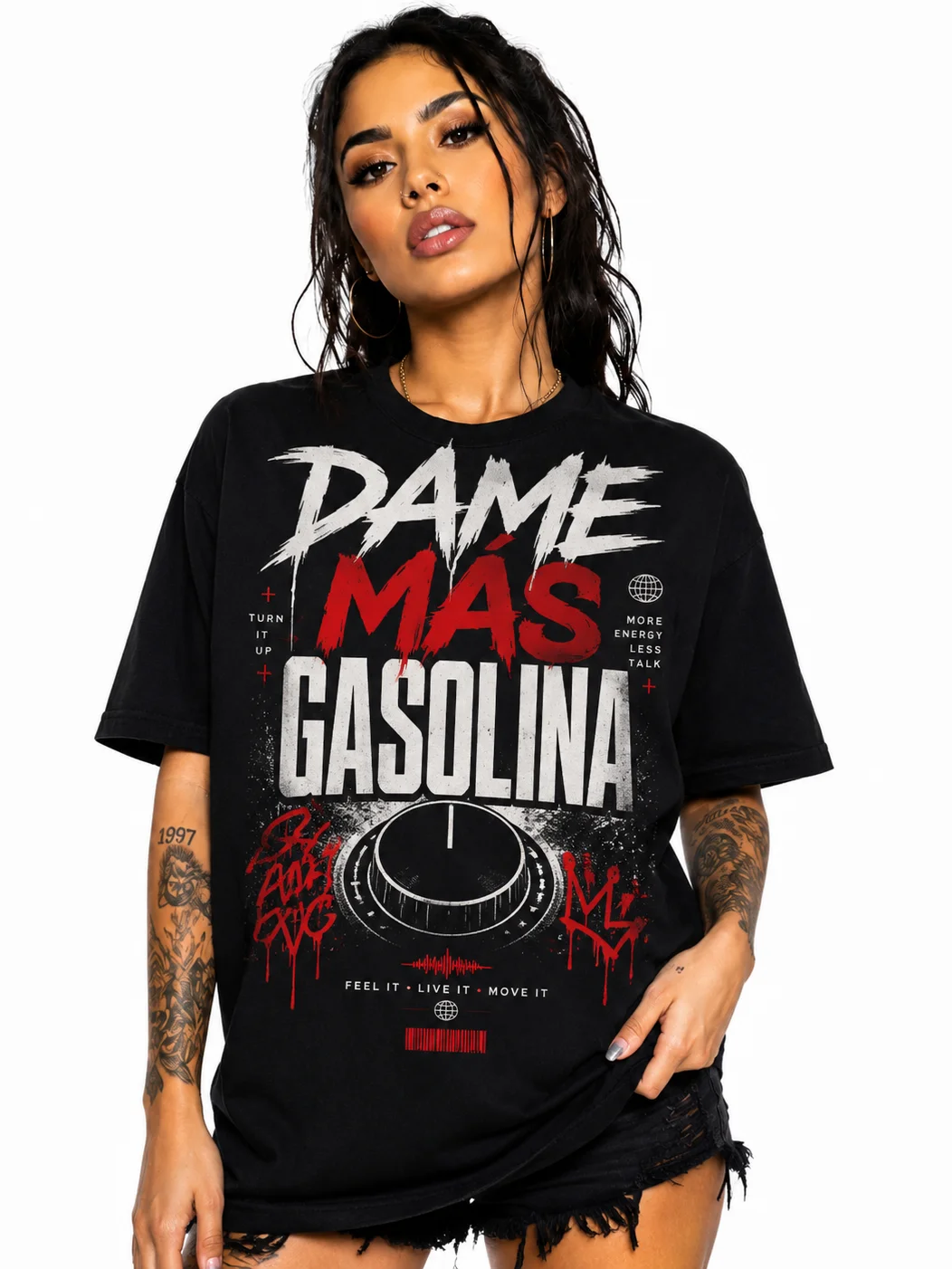 Dame Más Gasolina Tee product image (1)